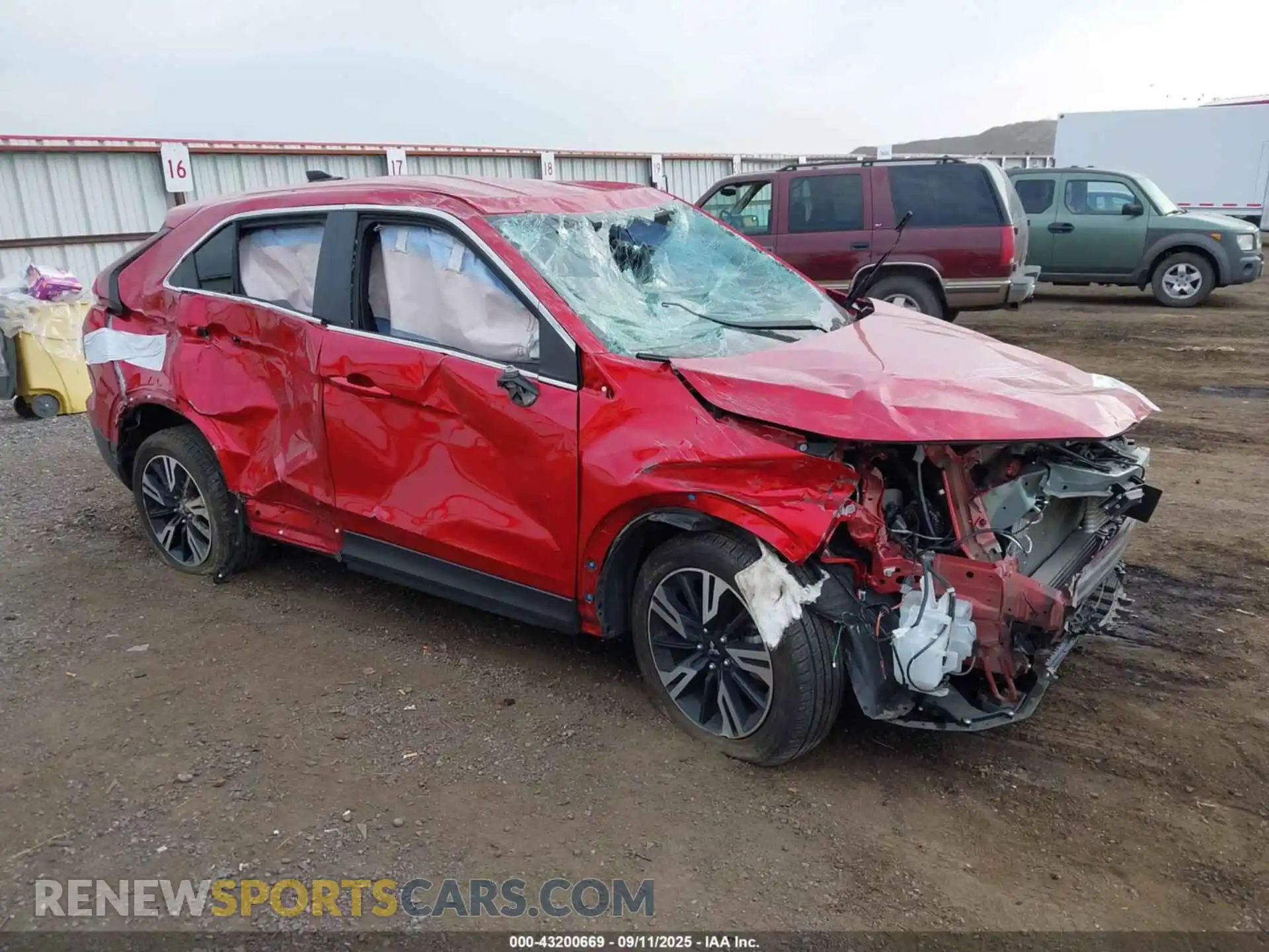 1 Photograph of a damaged car JA4ATWAA2RZ048477 MITSUBISHI ECLIPSE CROSS 2024