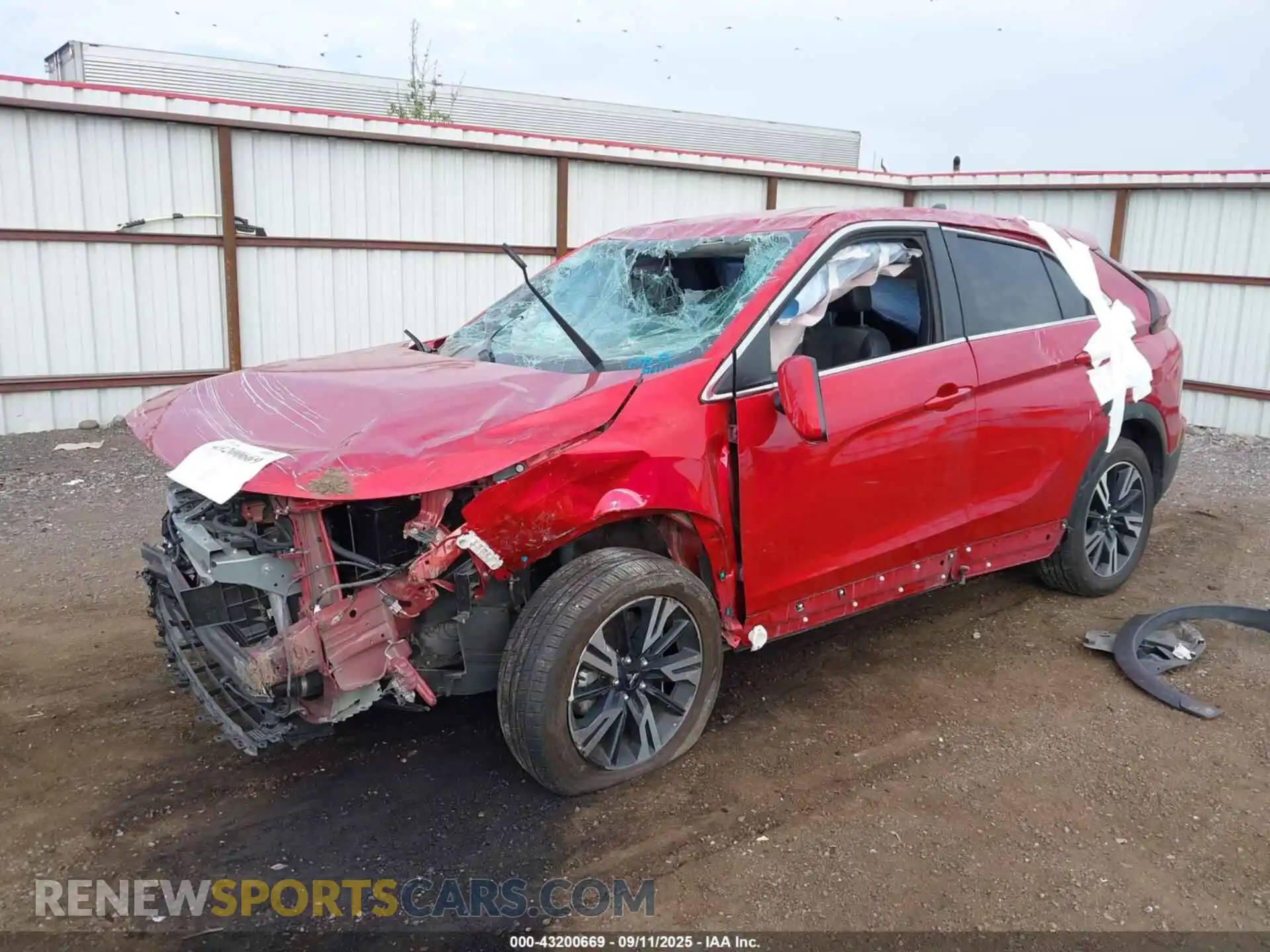 2 Photograph of a damaged car JA4ATWAA2RZ048477 MITSUBISHI ECLIPSE CROSS 2024