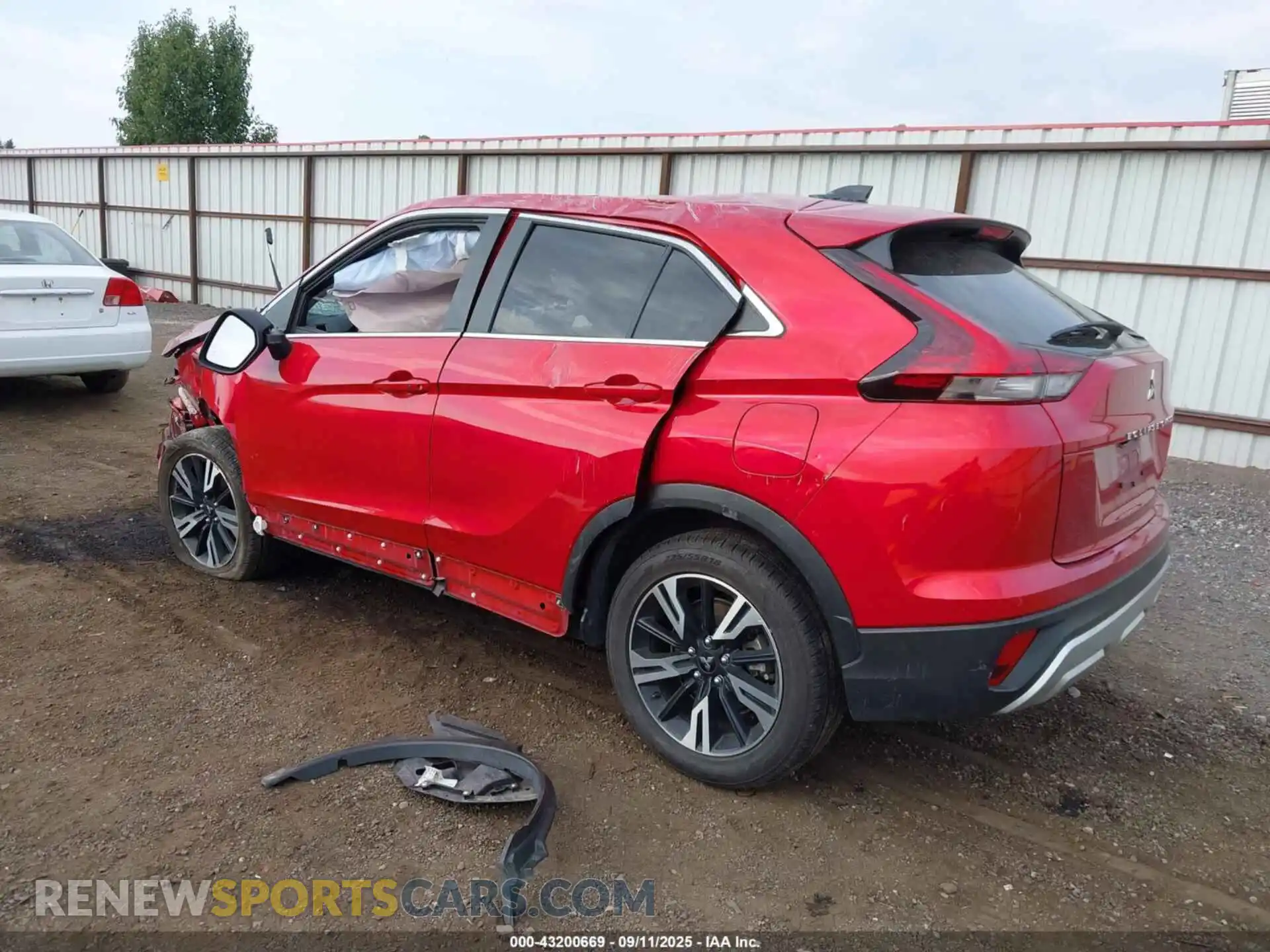 3 Photograph of a damaged car JA4ATWAA2RZ048477 MITSUBISHI ECLIPSE CROSS 2024