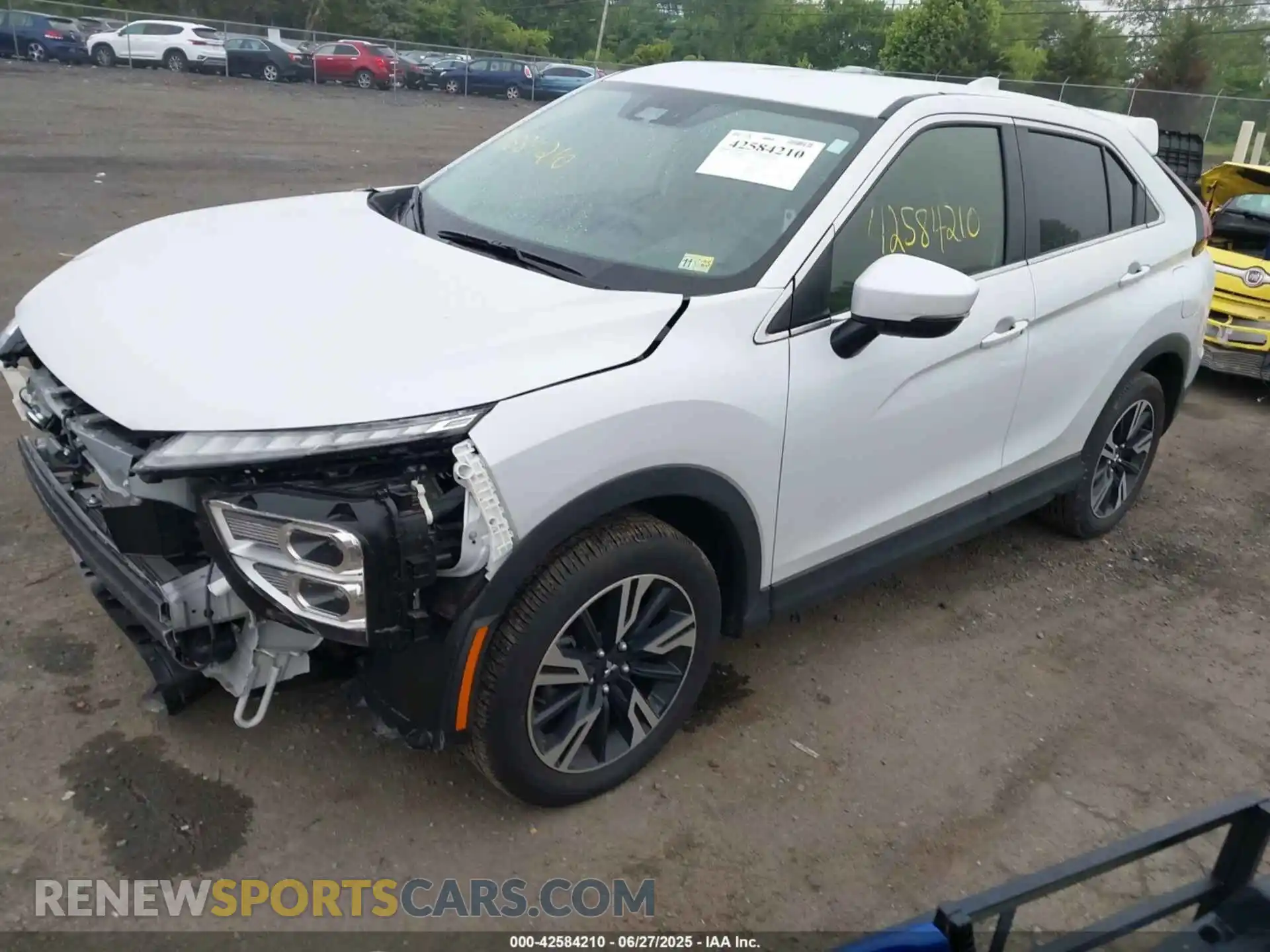 2 Photograph of a damaged car JA4ATWAA3RZ015861 MITSUBISHI ECLIPSE CROSS 2024