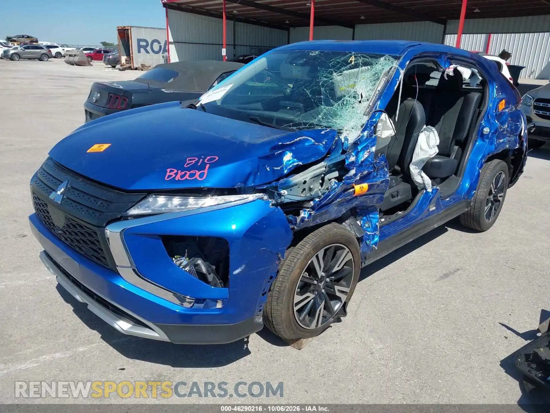 2 fotografías del automóvil dañado JA4ATWAA4RZ058184 MITSUBISHI ECLIPSE CROSS 2024
