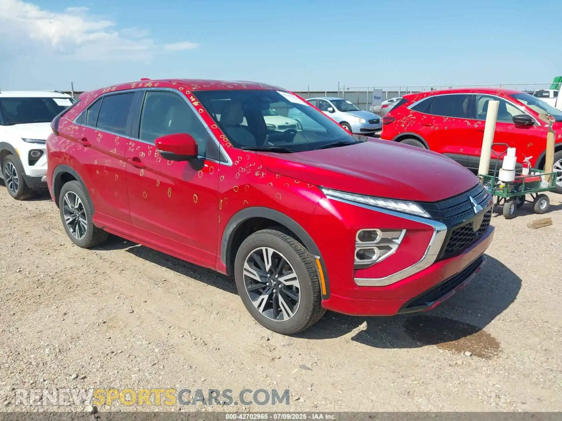 1 Photograph of a damaged car JA4ATWAA4RZ072330 MITSUBISHI ECLIPSE CROSS 2024