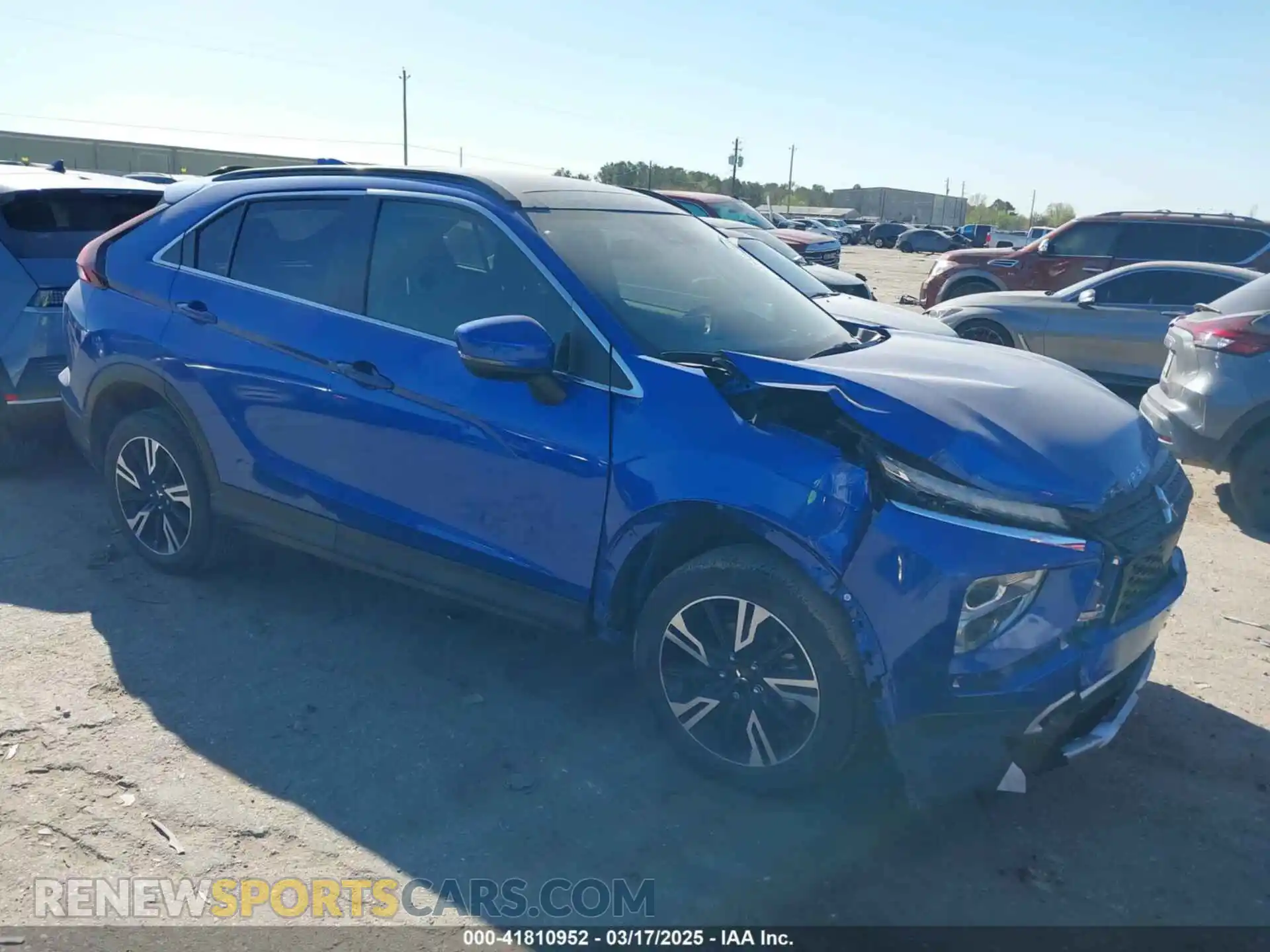 1 Photograph of a damaged car JA4ATWAA6RZ034906 MITSUBISHI ECLIPSE CROSS 2024