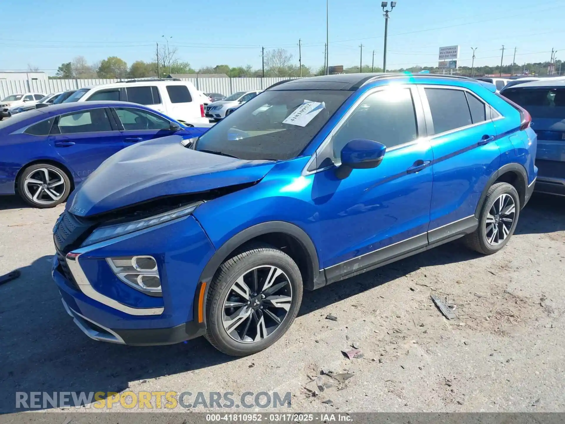 2 Photograph of a damaged car JA4ATWAA6RZ034906 MITSUBISHI ECLIPSE CROSS 2024
