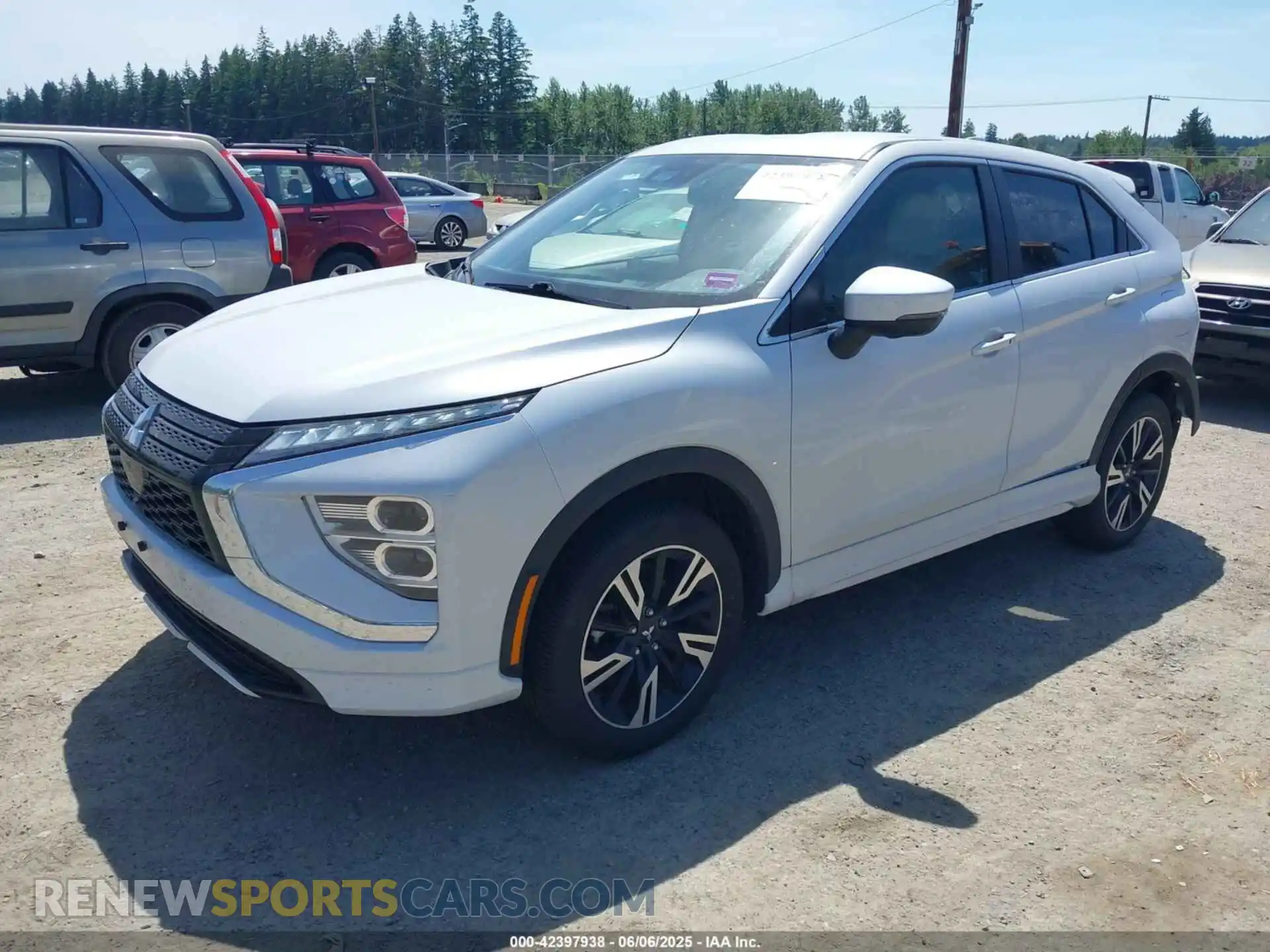 2 Photograph of a damaged car JA4ATWAA6RZ077464 MITSUBISHI ECLIPSE CROSS 2024