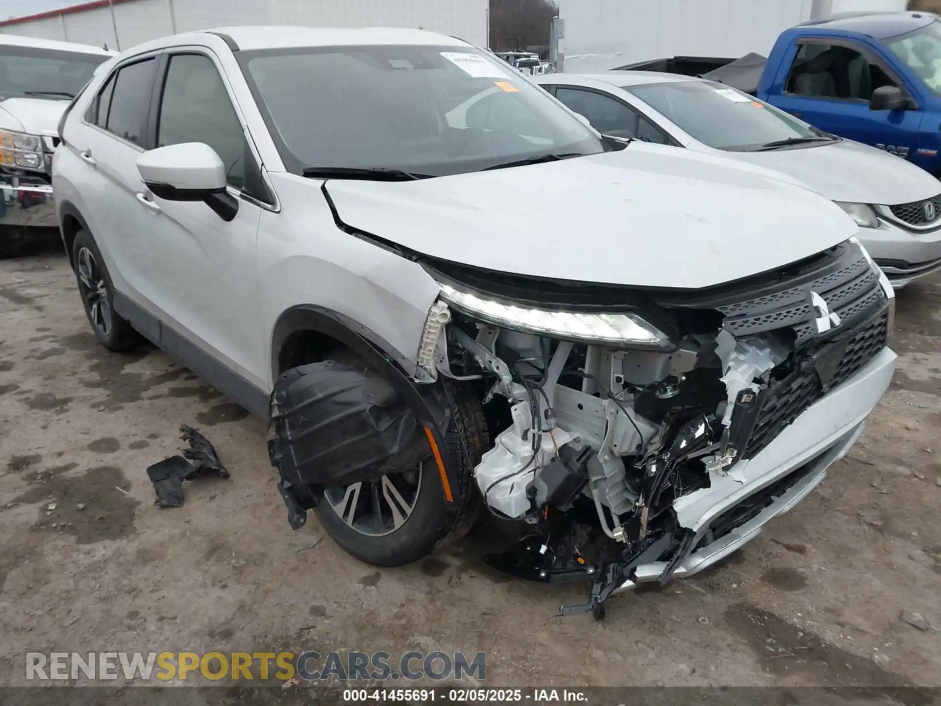 1 Photograph of a damaged car JA4ATWAA7RZ024613 MITSUBISHI ECLIPSE CROSS 2024