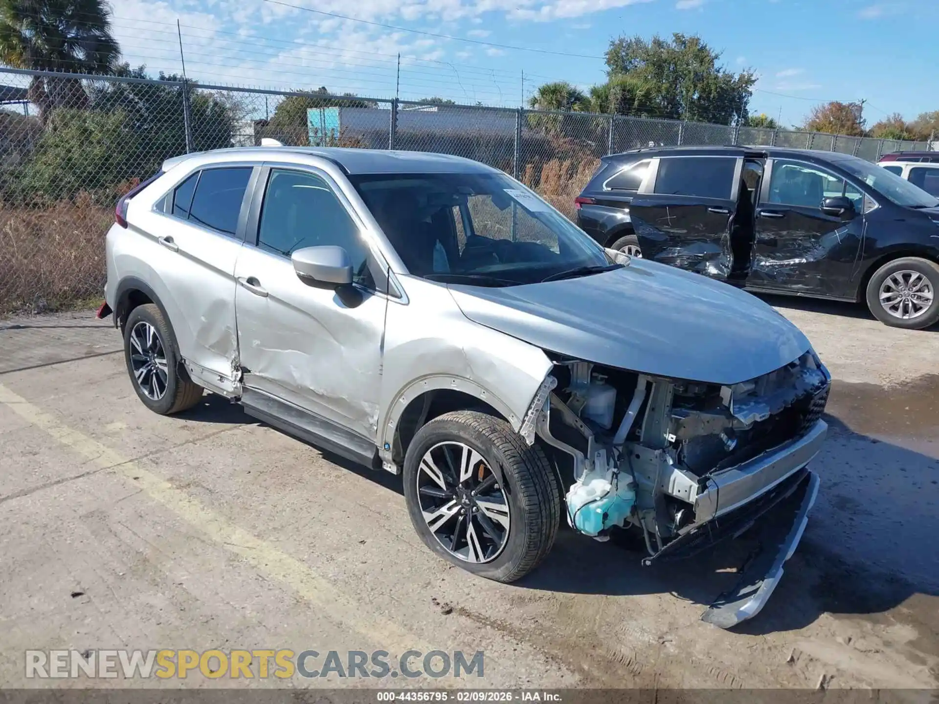 1 Photograph of a damaged car JA4ATWAA7RZ034218 MITSUBISHI ECLIPSE CROSS 2024