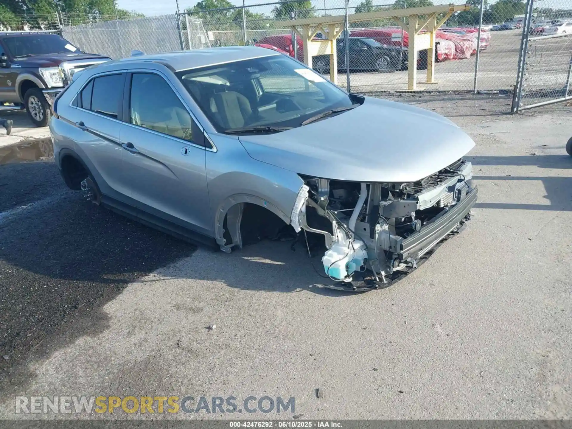1 Photograph of a damaged car JA4ATWAA7RZ058728 MITSUBISHI ECLIPSE CROSS 2024