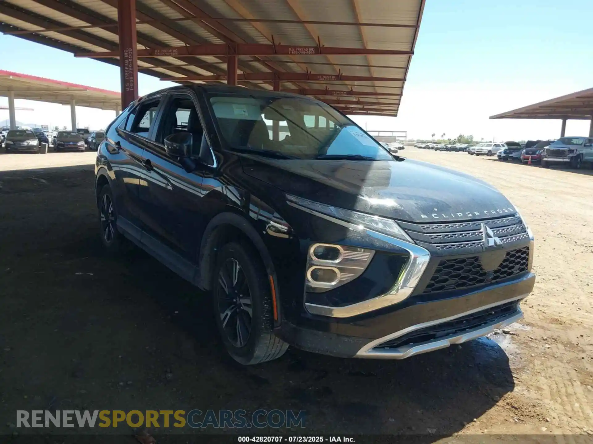 1 Photograph of a damaged car JA4ATWAA8RZ035250 MITSUBISHI ECLIPSE CROSS 2024