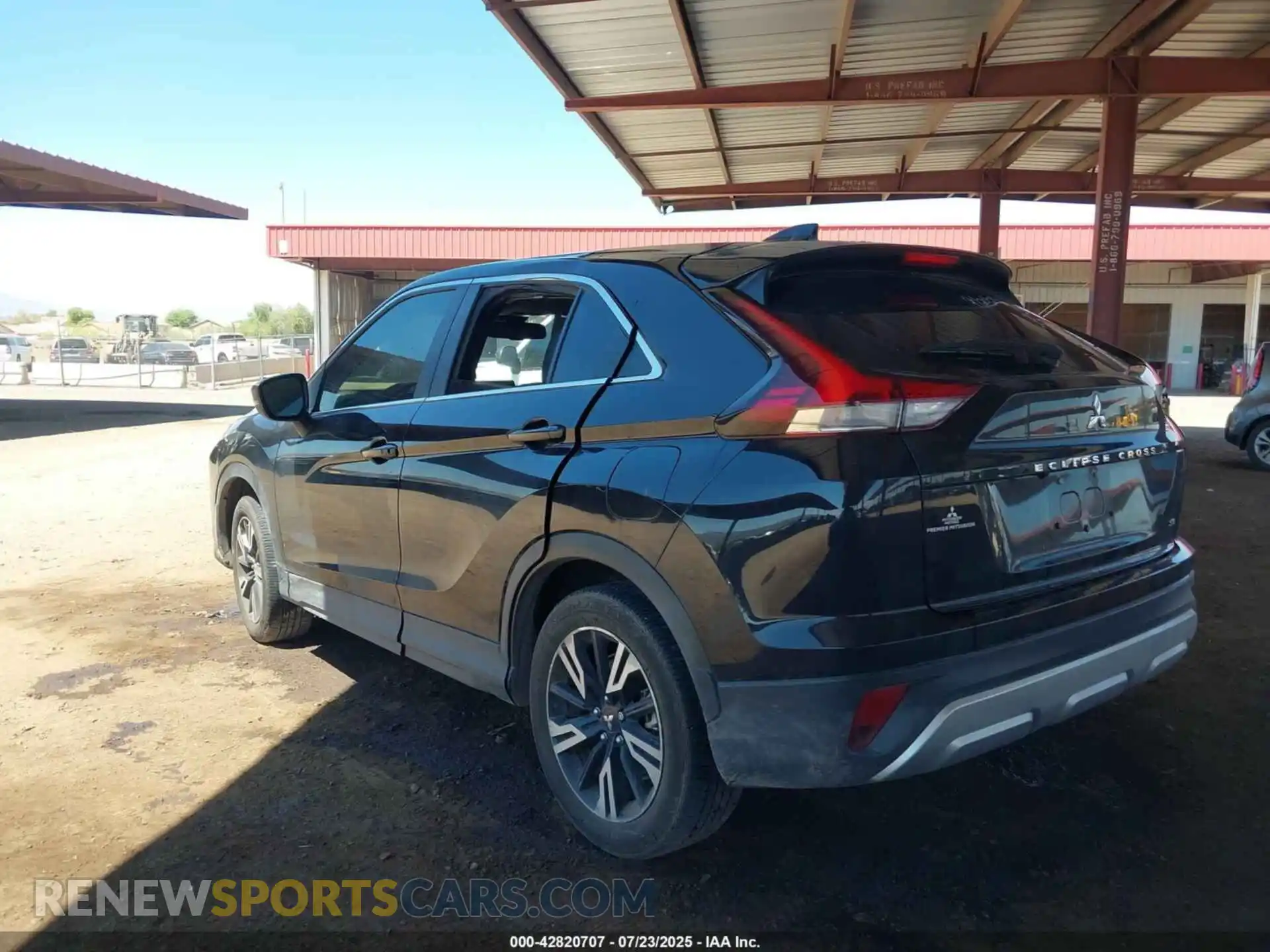 3 Photograph of a damaged car JA4ATWAA8RZ035250 MITSUBISHI ECLIPSE CROSS 2024
