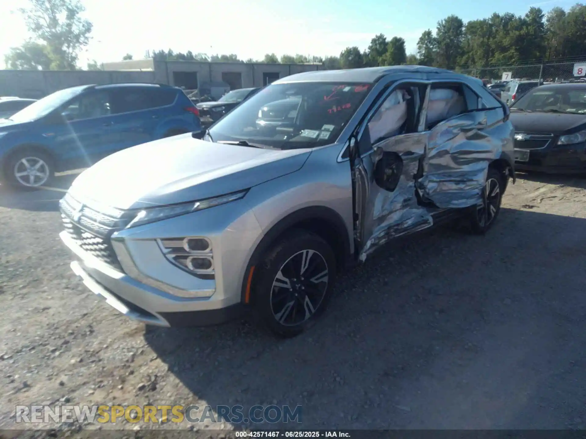 2 Photograph of a damaged car JA4ATWAA9RZ062098 MITSUBISHI ECLIPSE CROSS 2024