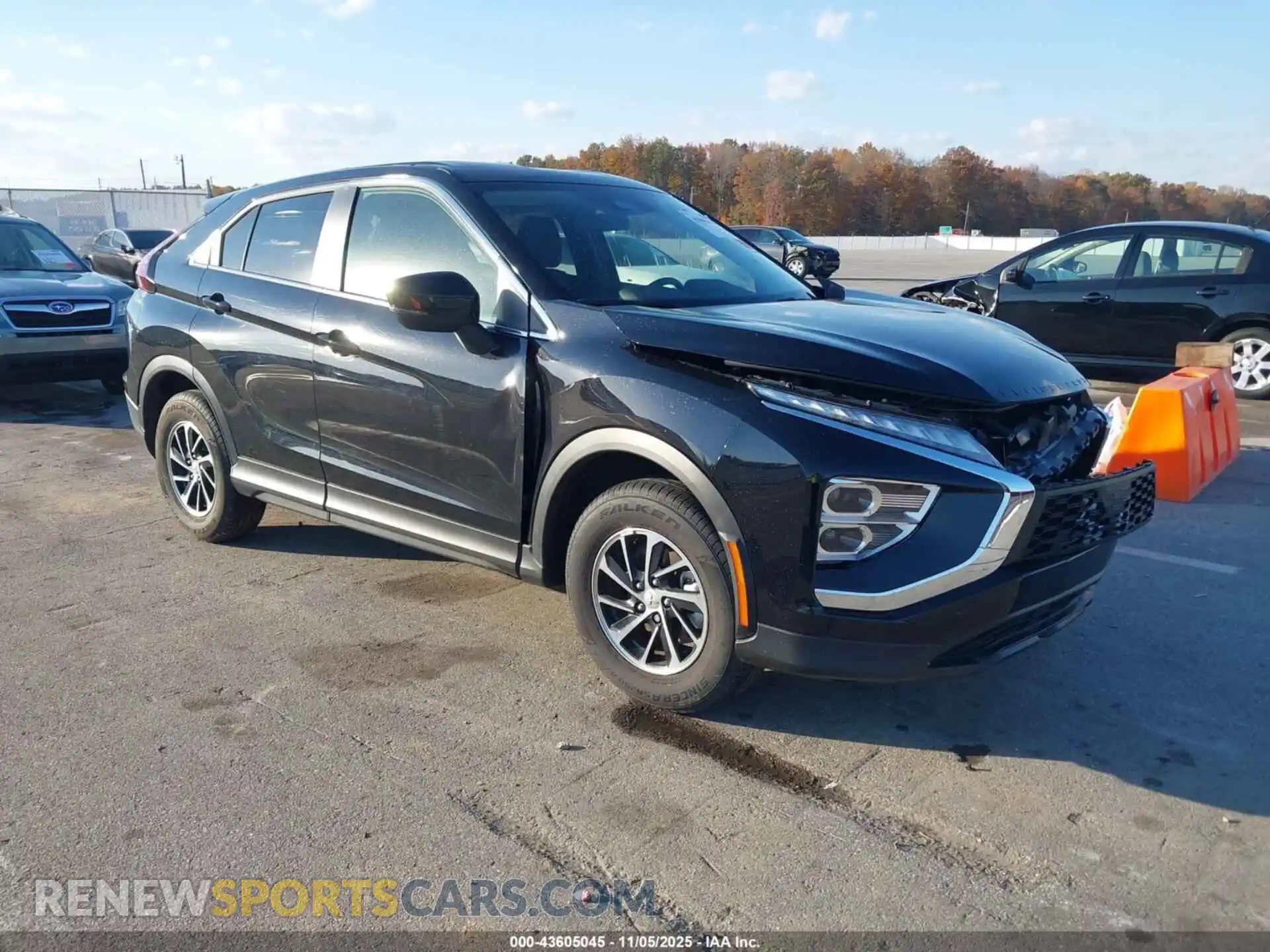 1 Photograph of a damaged car JA4ATUAA4SZ011120 MITSUBISHI ECLIPSE CROSS 2025