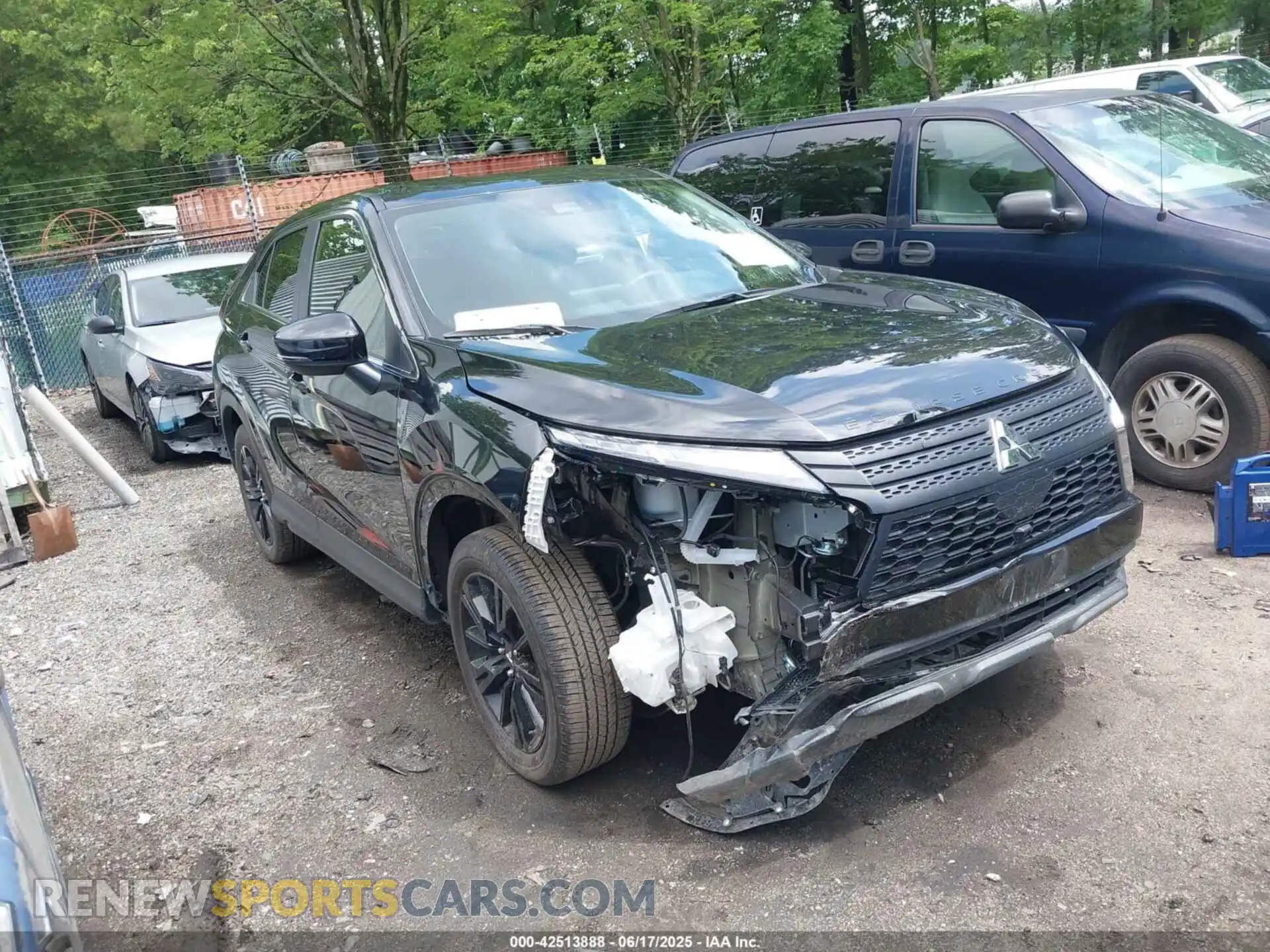 1 Photograph of a damaged car JA4ATVAA5SZ004991 MITSUBISHI ECLIPSE CROSS 2025