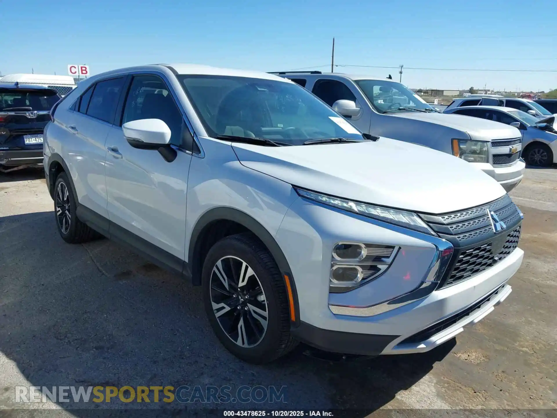 1 Photograph of a damaged car JA4ATWAA0SZ003267 MITSUBISHI ECLIPSE CROSS 2025