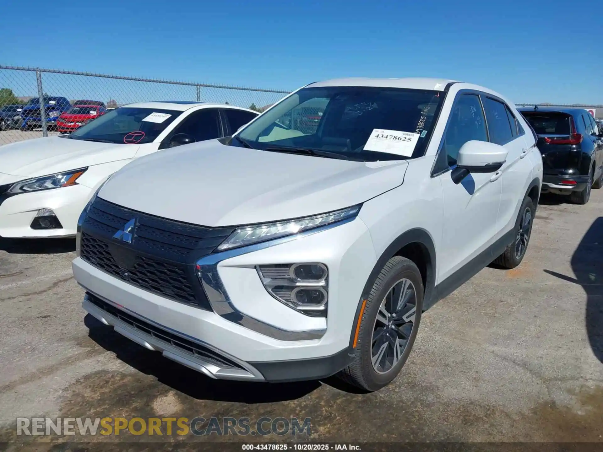 2 Photograph of a damaged car JA4ATWAA0SZ003267 MITSUBISHI ECLIPSE CROSS 2025
