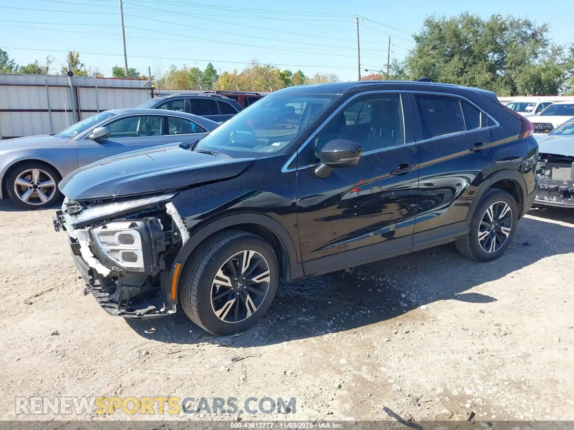 2 Photograph of a damaged car JA4ATWAA1SZ041798 MITSUBISHI ECLIPSE CROSS 2025