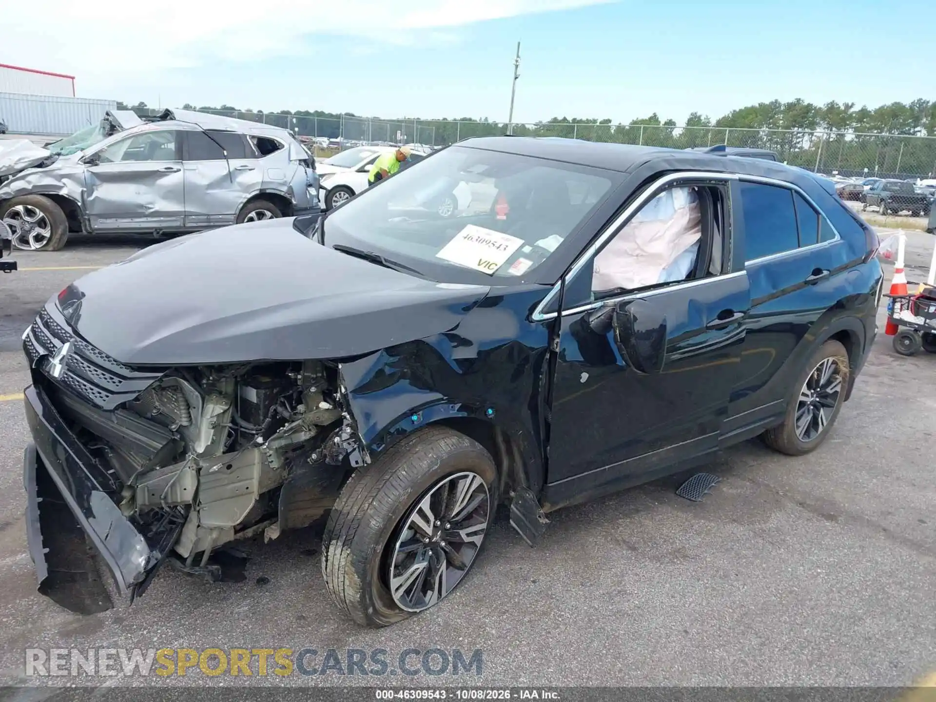 2 Photograph of a damaged car JA4ATWAA2SZ007336 MITSUBISHI ECLIPSE CROSS 2025