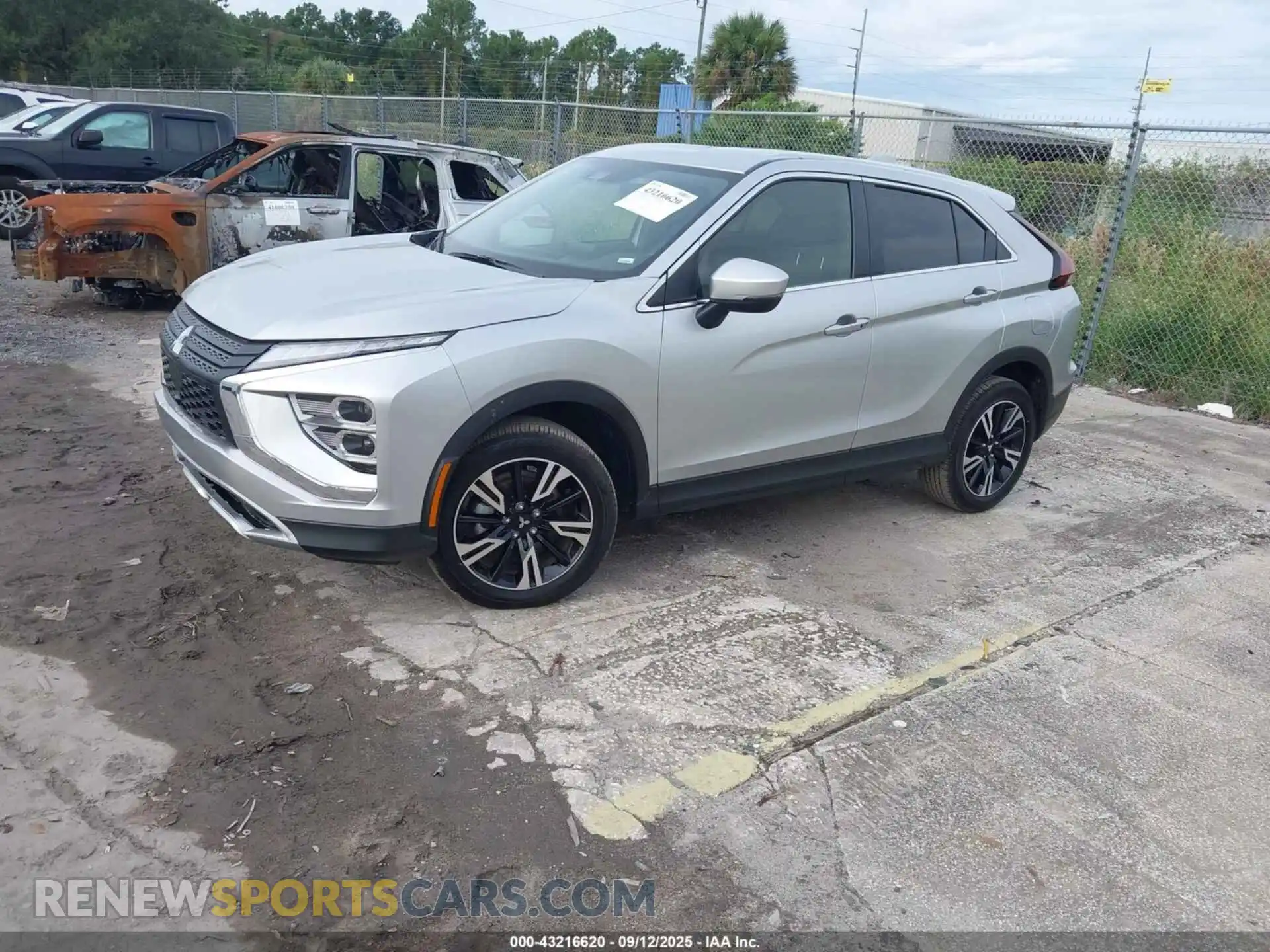 2 Photograph of a damaged car JA4ATWAA2SZ007949 MITSUBISHI ECLIPSE CROSS 2025