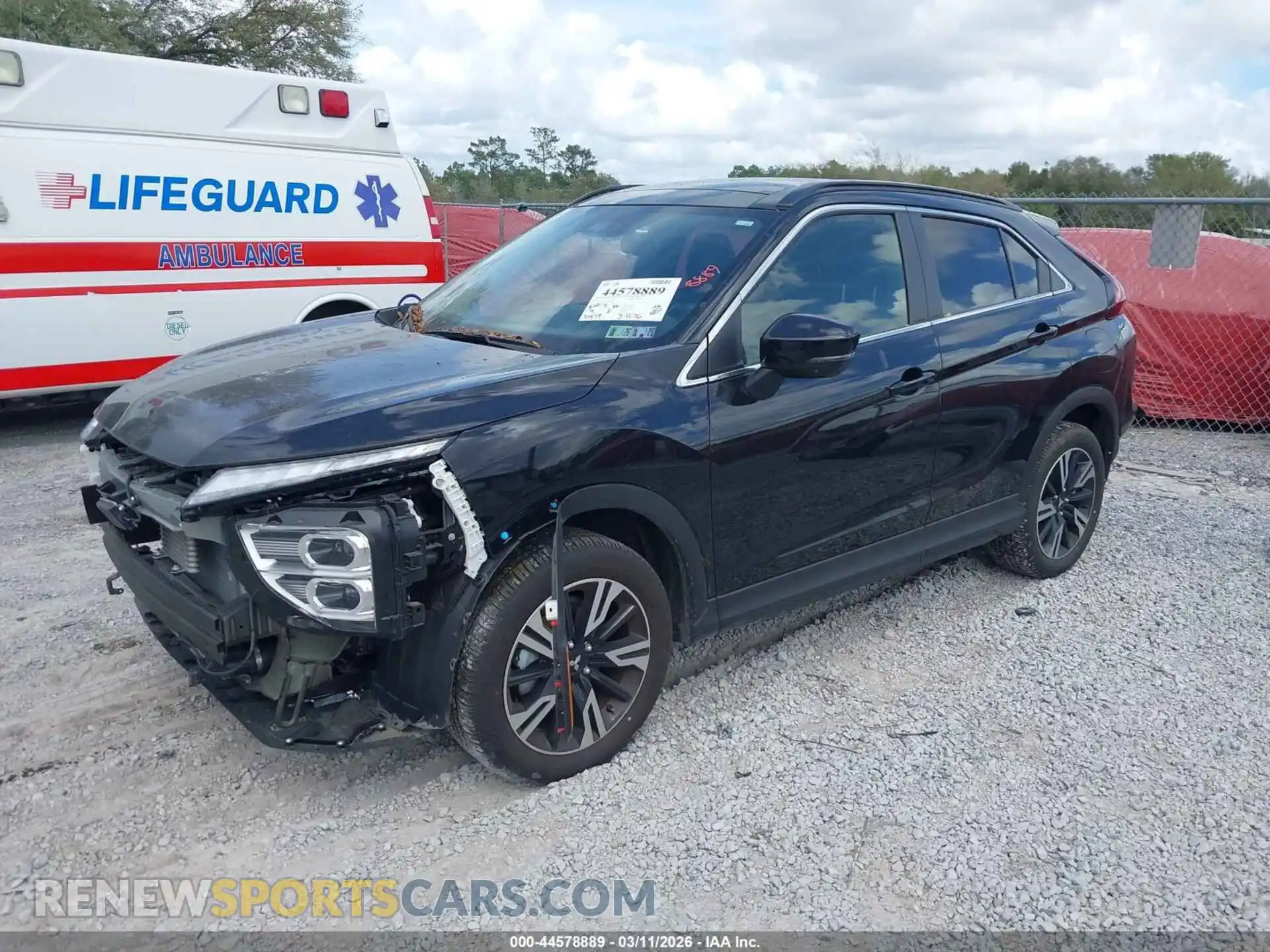 2 Photograph of a damaged car JA4ATWAA2SZ012004 MITSUBISHI ECLIPSE CROSS 2025