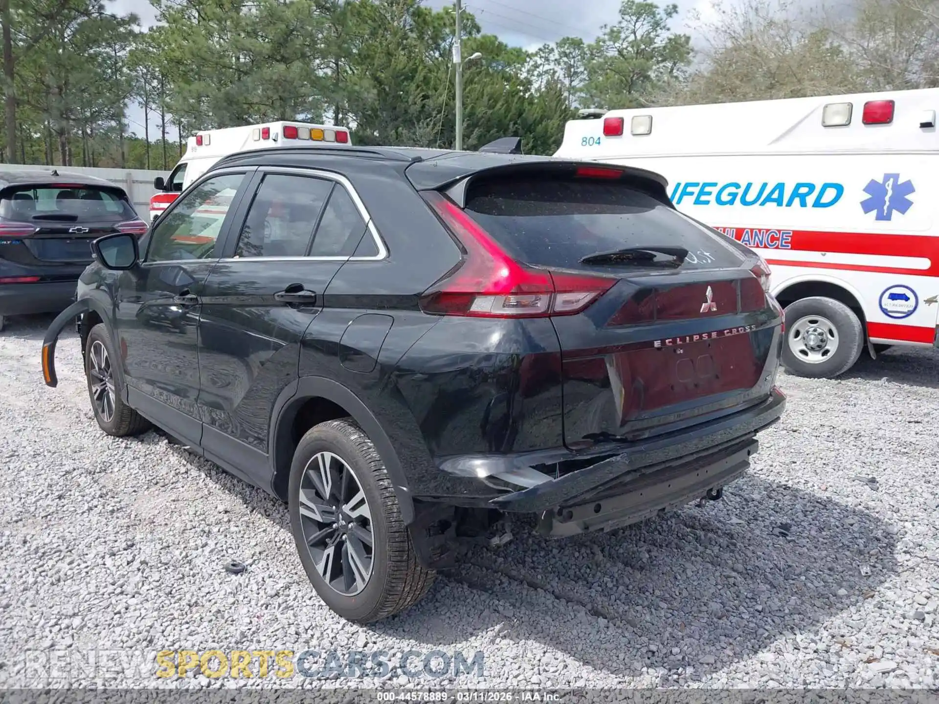 3 Photograph of a damaged car JA4ATWAA2SZ012004 MITSUBISHI ECLIPSE CROSS 2025