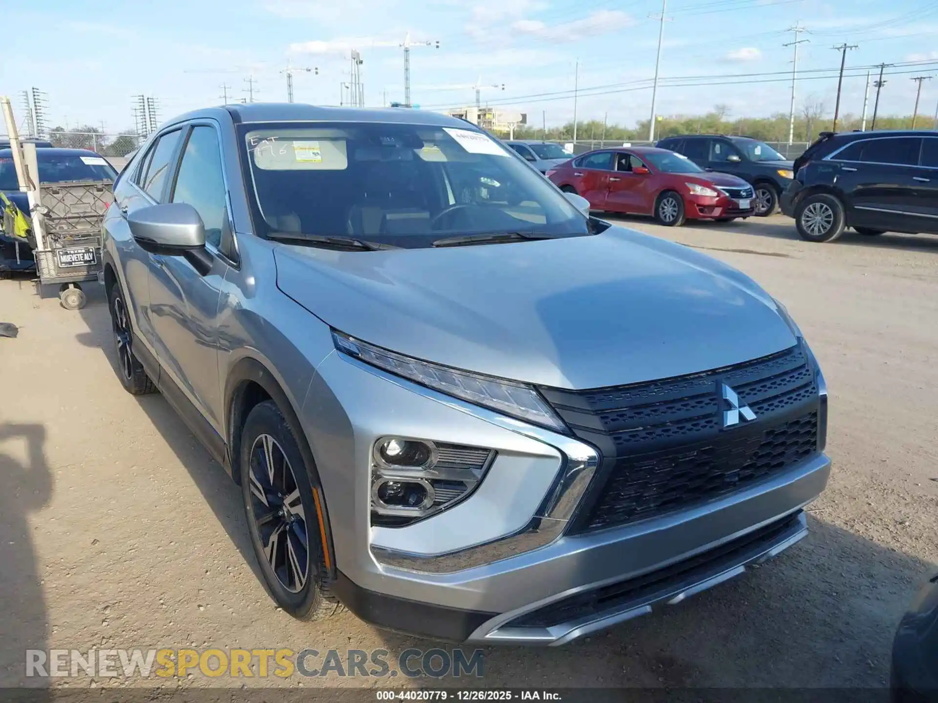 1 Photograph of a damaged car JA4ATWAA4SZ004177 MITSUBISHI ECLIPSE CROSS 2025