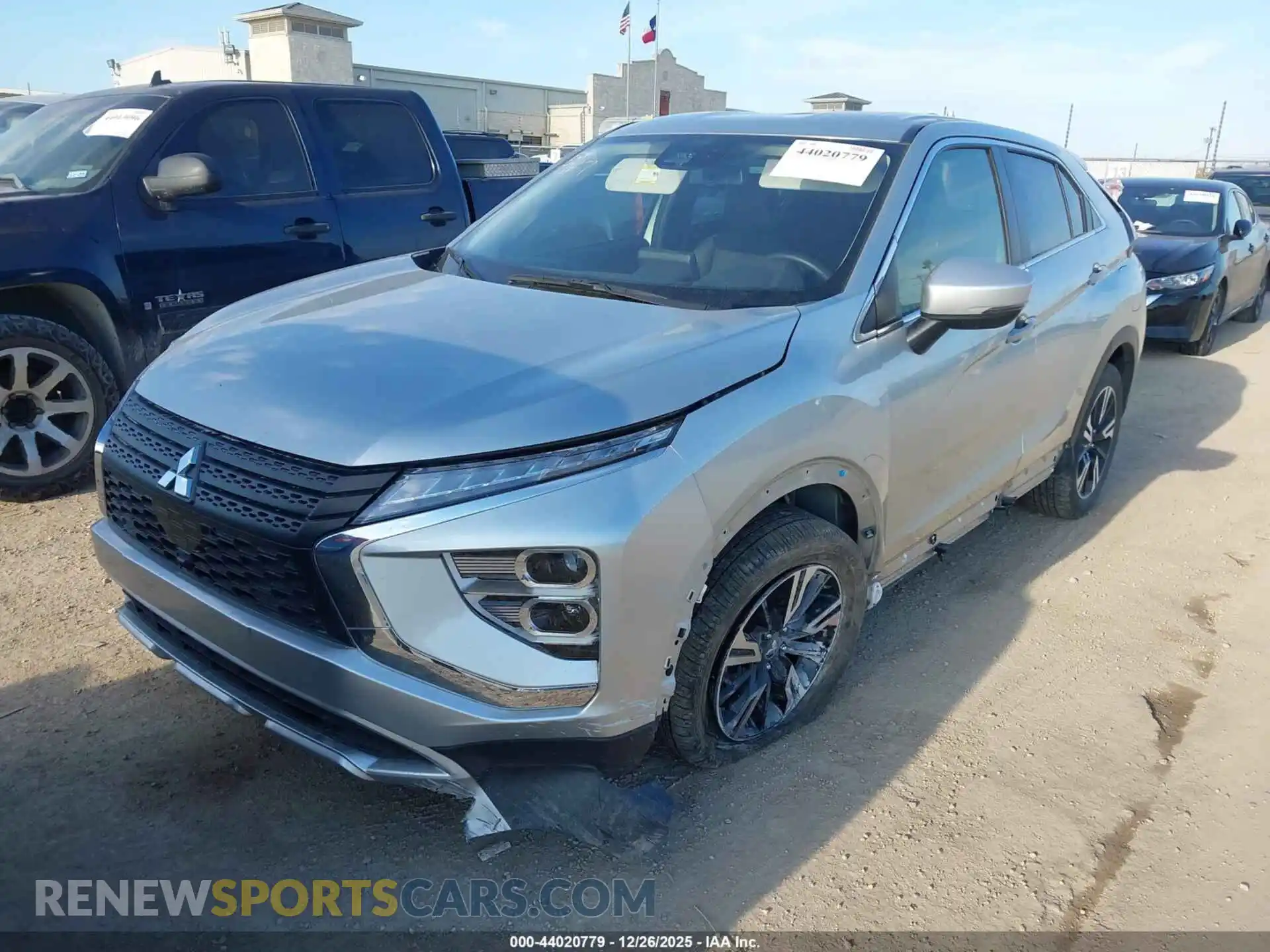 2 Photograph of a damaged car JA4ATWAA4SZ004177 MITSUBISHI ECLIPSE CROSS 2025