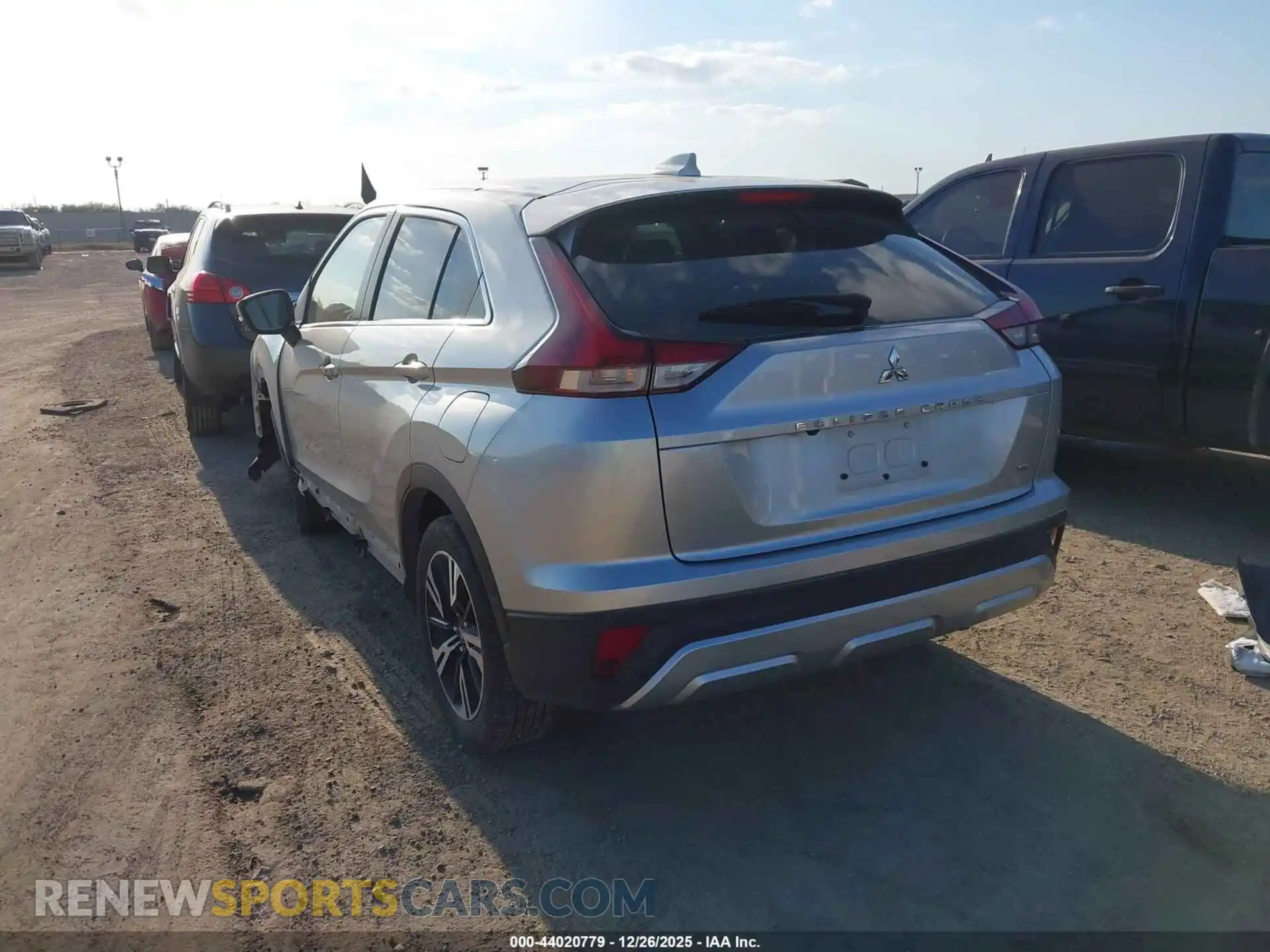 3 Photograph of a damaged car JA4ATWAA4SZ004177 MITSUBISHI ECLIPSE CROSS 2025