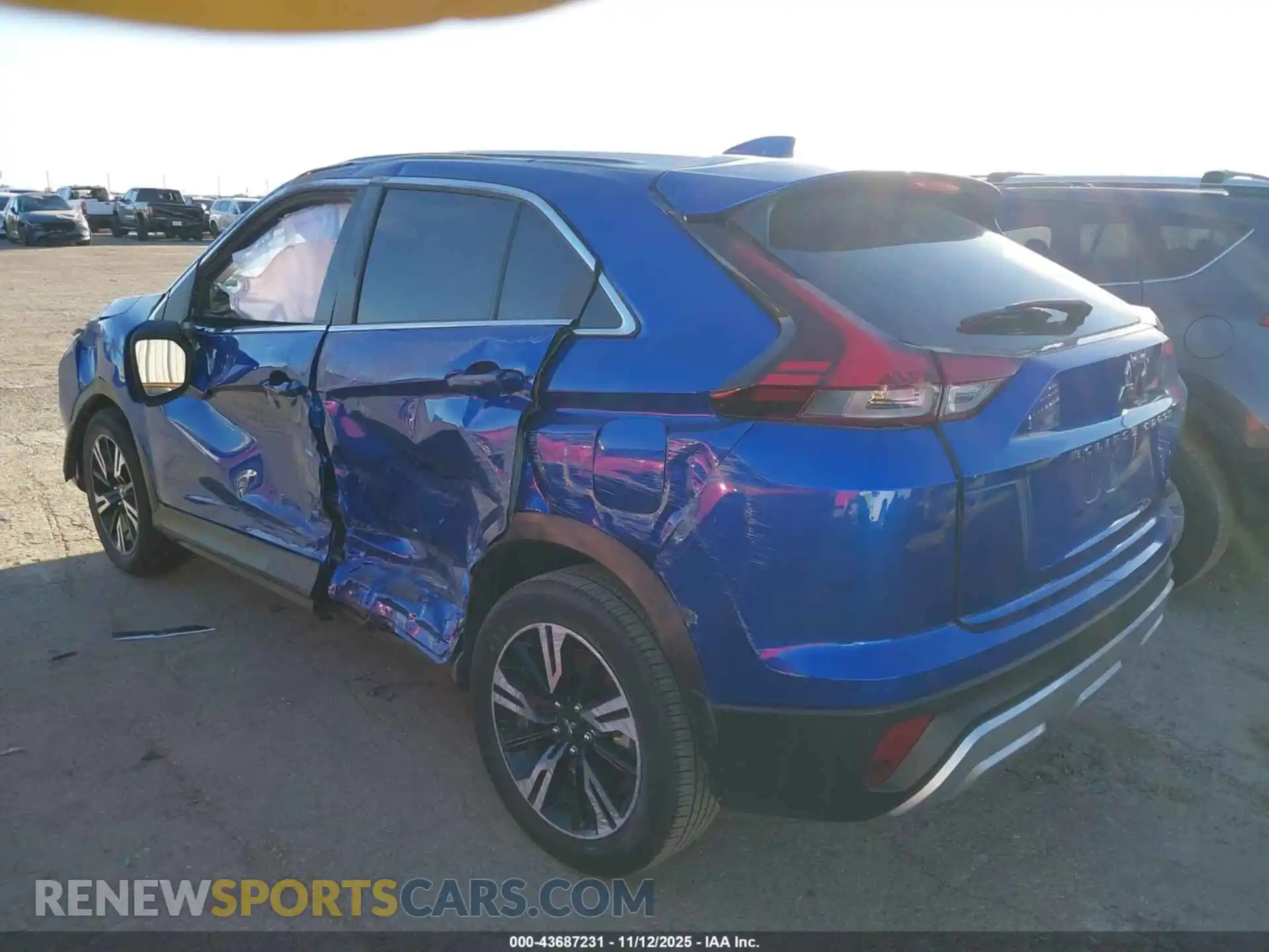 3 Photograph of a damaged car JA4ATWAA4SZ048079 MITSUBISHI ECLIPSE CROSS 2025