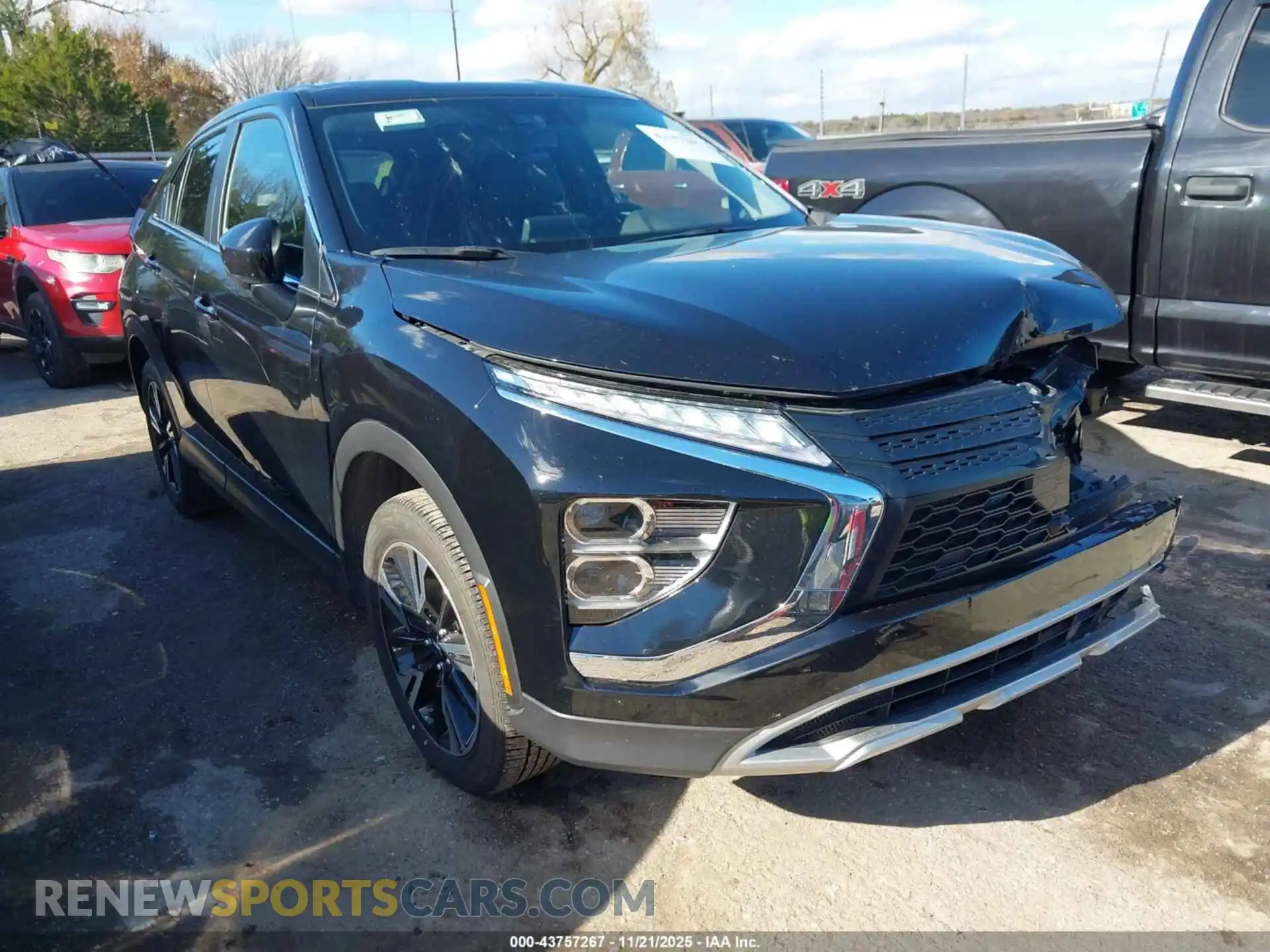 1 Photograph of a damaged car JA4ATWAA5SZ003538 MITSUBISHI ECLIPSE CROSS 2025