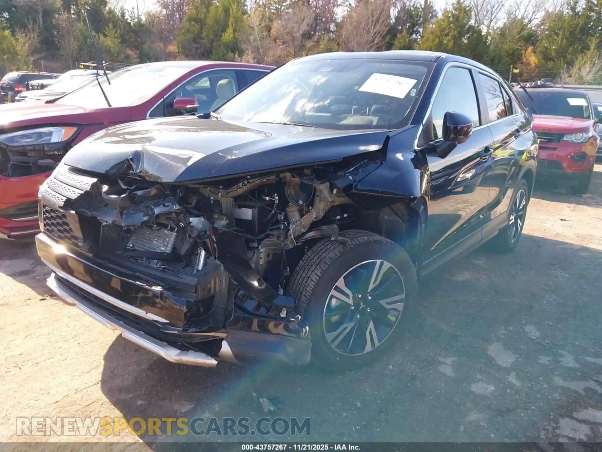 2 Photograph of a damaged car JA4ATWAA5SZ003538 MITSUBISHI ECLIPSE CROSS 2025