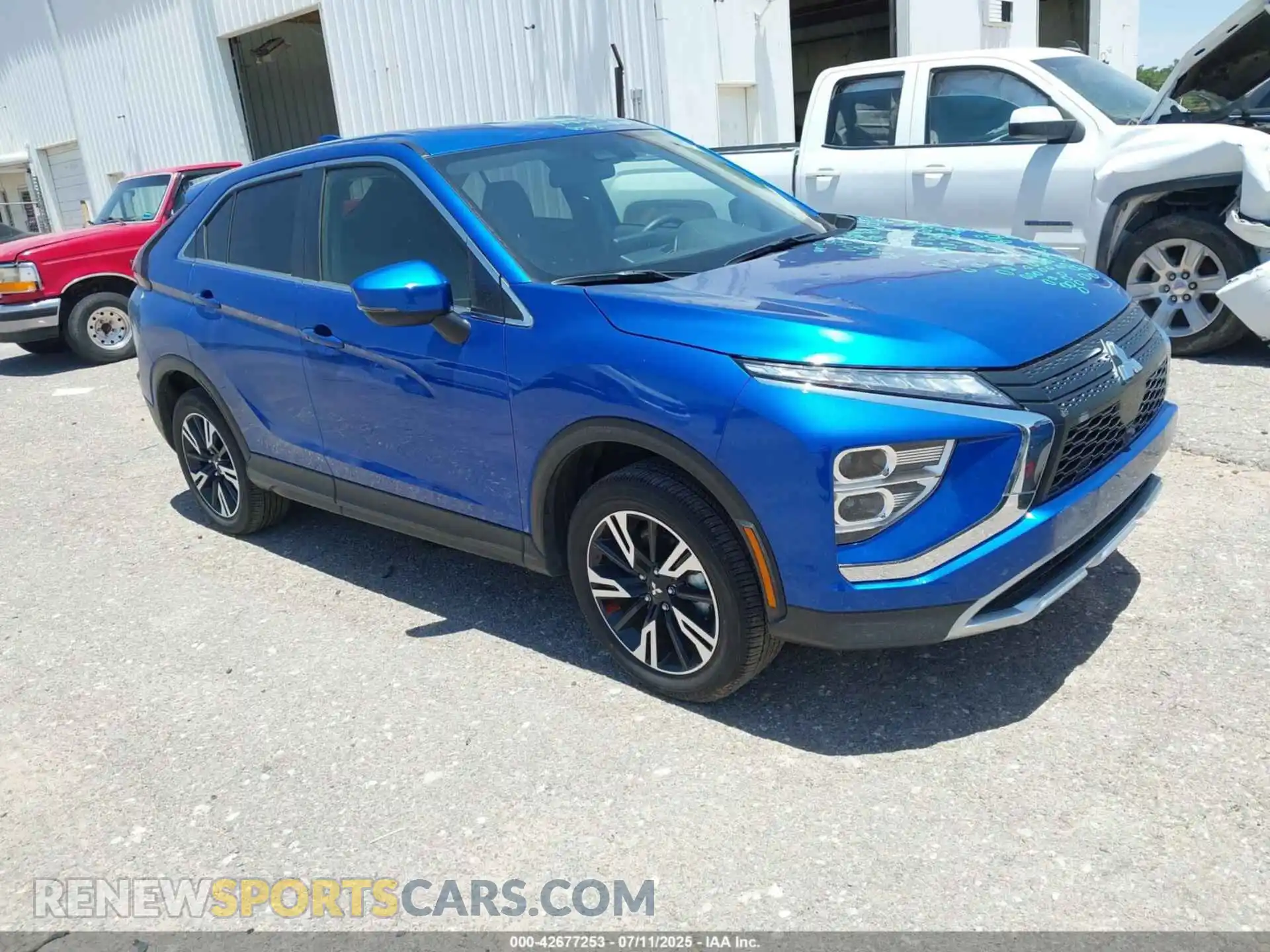 1 Photograph of a damaged car JA4ATWAA5SZ008772 MITSUBISHI ECLIPSE CROSS 2025