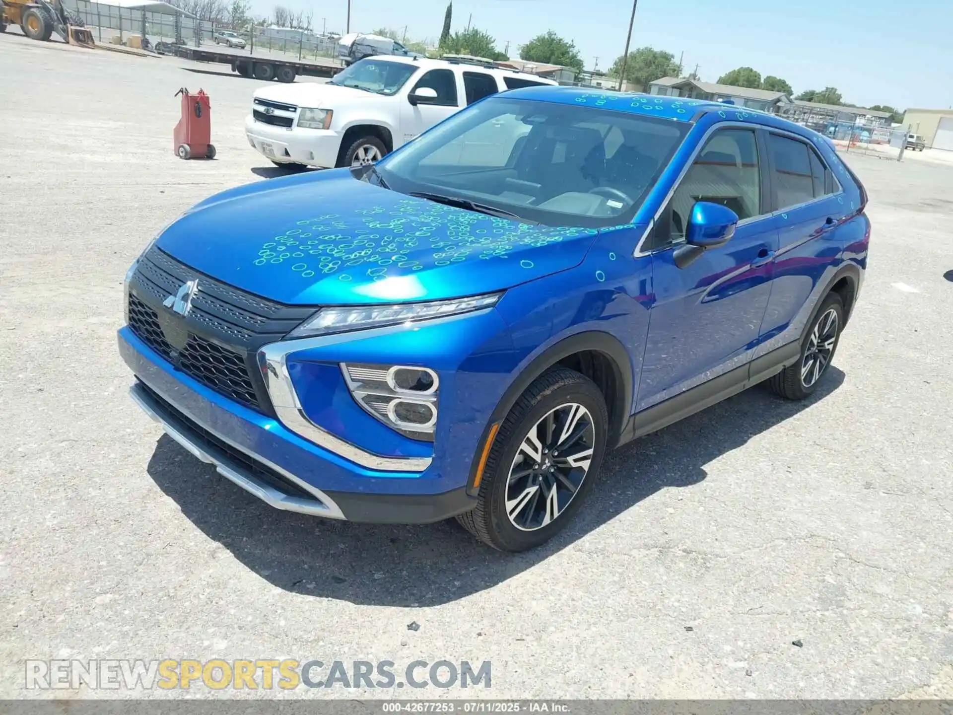 2 Photograph of a damaged car JA4ATWAA5SZ008772 MITSUBISHI ECLIPSE CROSS 2025
