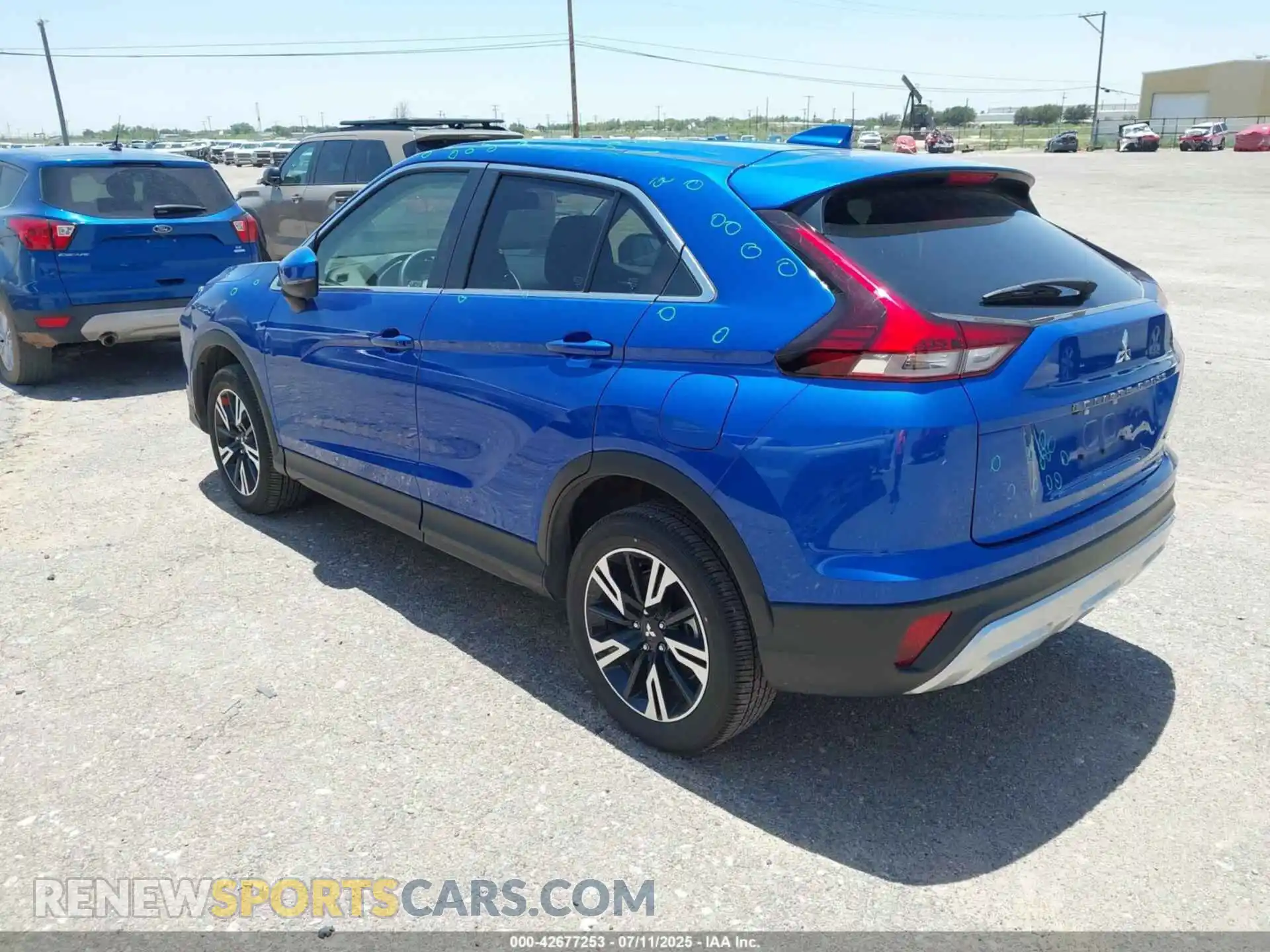 3 Photograph of a damaged car JA4ATWAA5SZ008772 MITSUBISHI ECLIPSE CROSS 2025