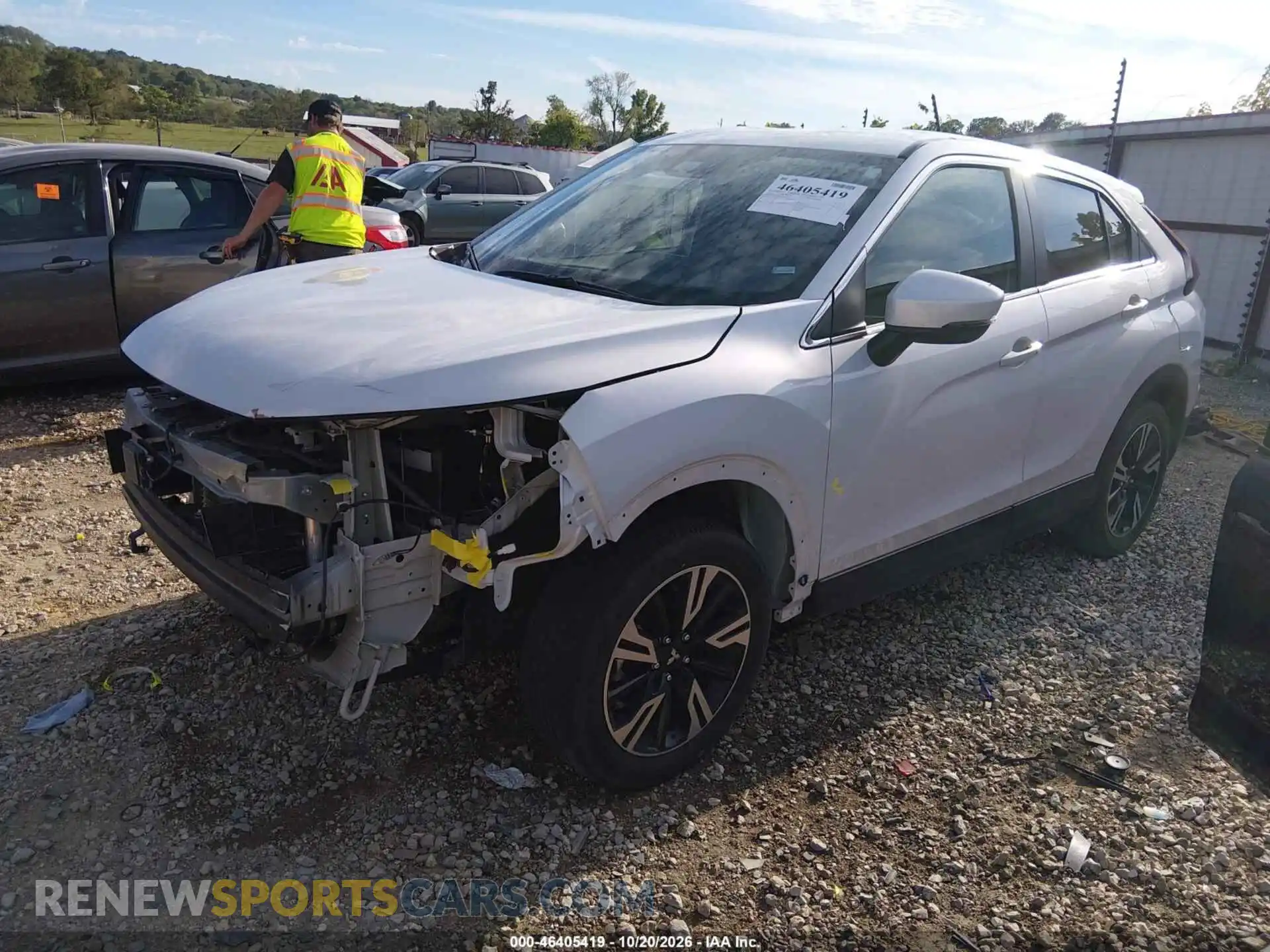 2 Фотография поврежденного автомобиля JA4ATWAA5SZ045076 MITSUBISHI ECLIPSE CROSS 2025