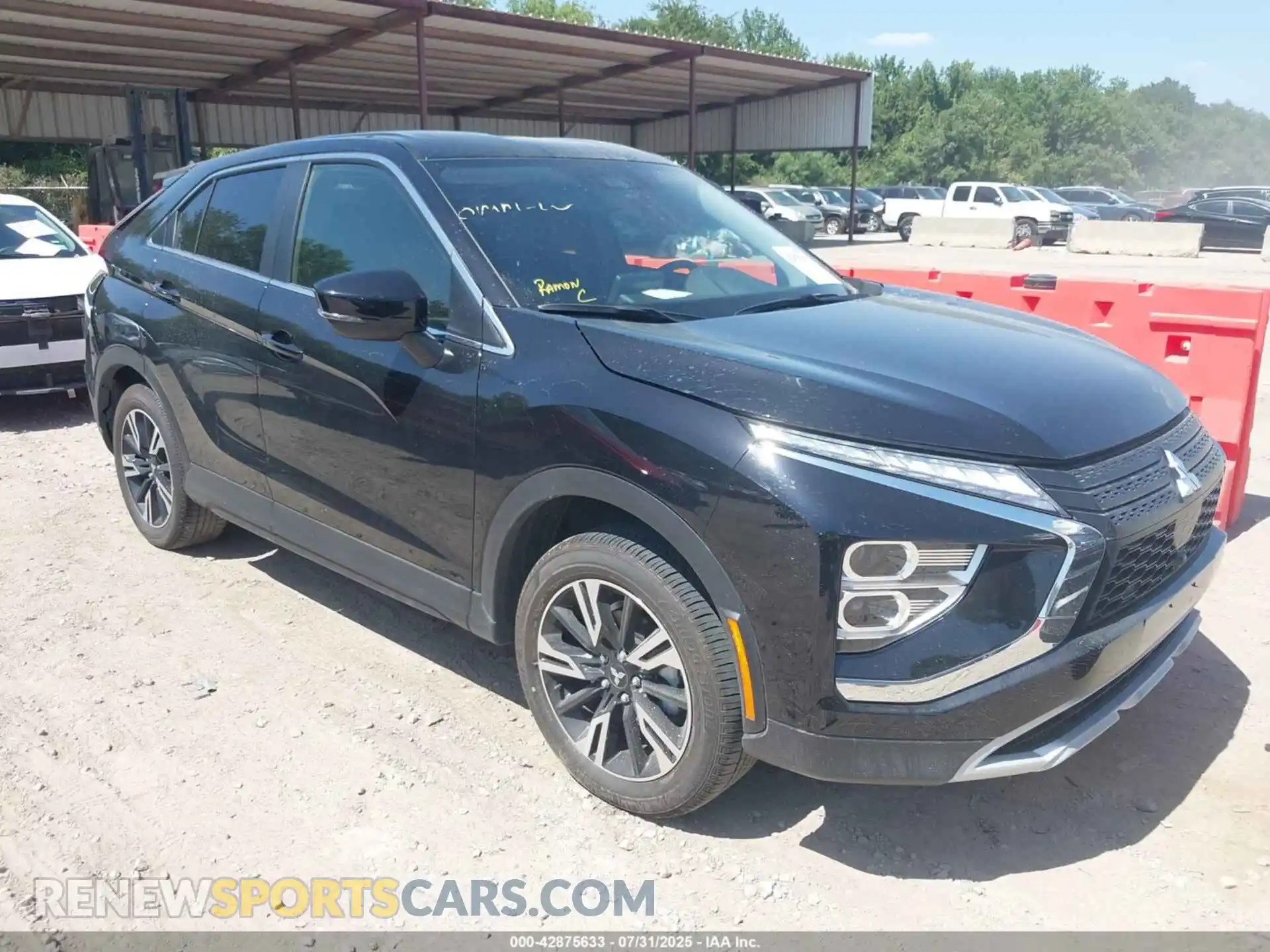 1 Photograph of a damaged car JA4ATWAA7SZ034371 MITSUBISHI ECLIPSE CROSS 2025