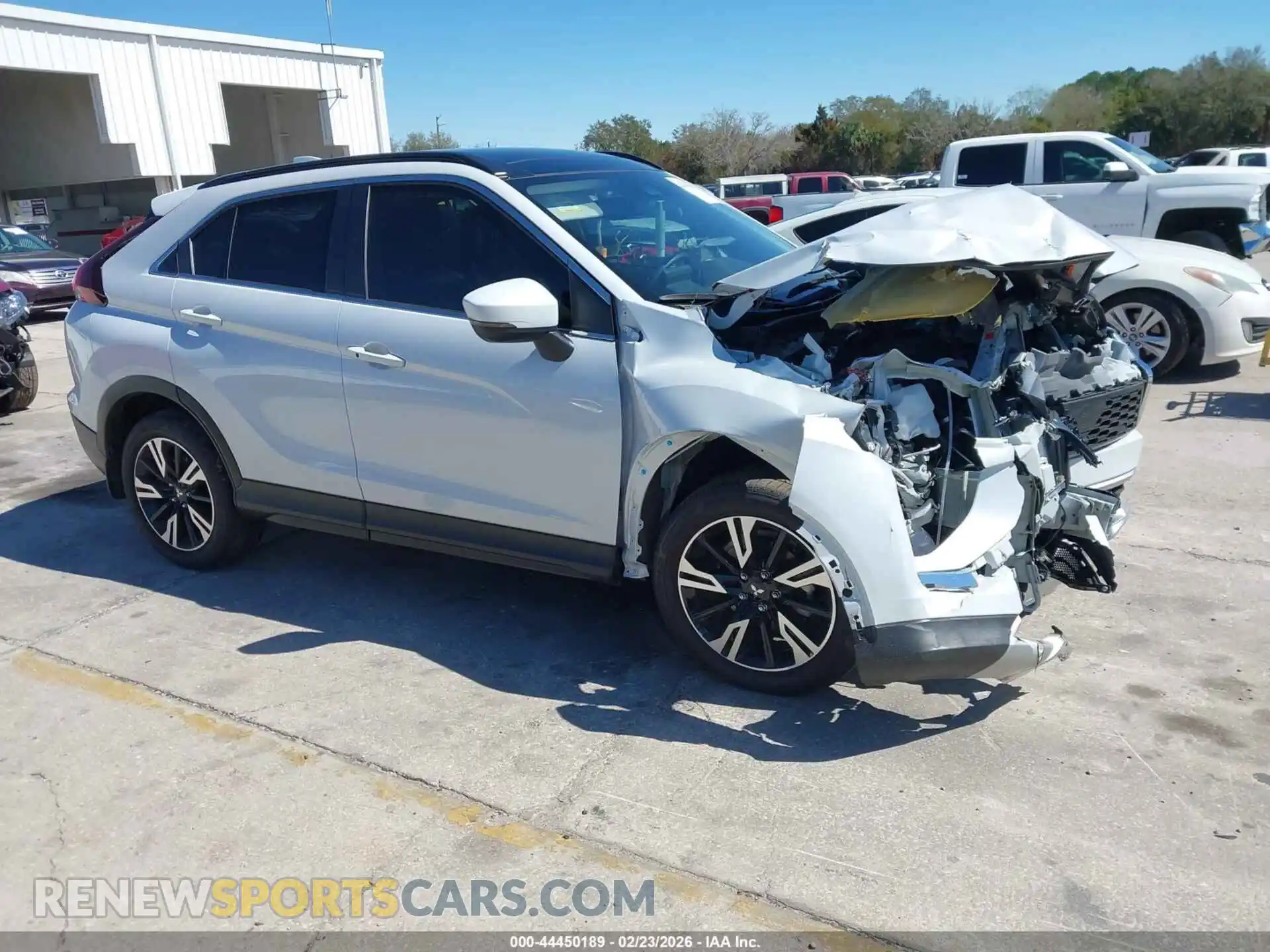 1 Photograph of a damaged car JA4ATWAA9SZ012291 MITSUBISHI ECLIPSE CROSS 2025