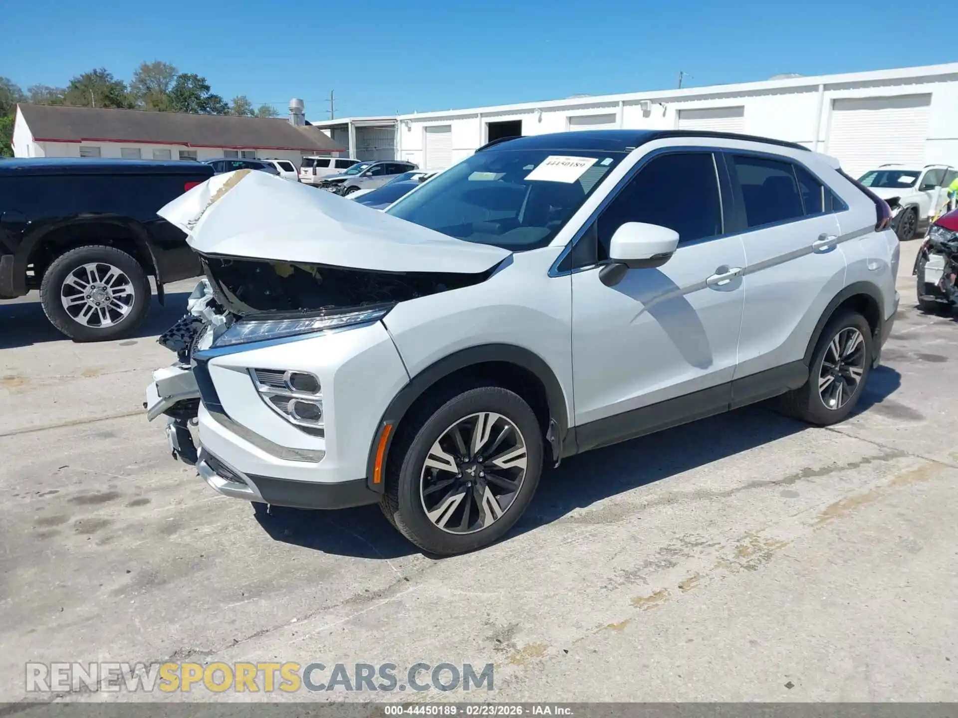 2 Photograph of a damaged car JA4ATWAA9SZ012291 MITSUBISHI ECLIPSE CROSS 2025