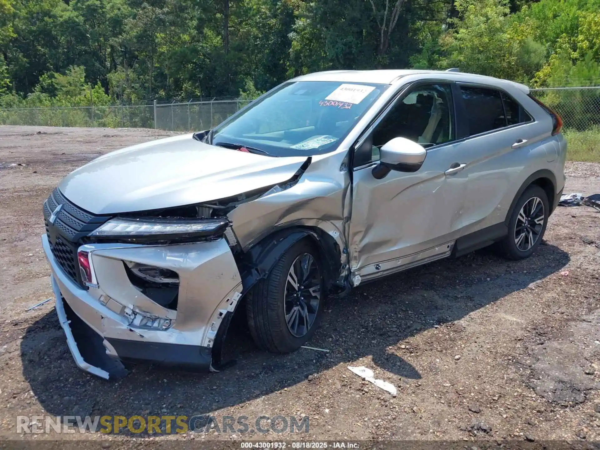 2 Photograph of a damaged car JA4ATWAAXSZ012235 MITSUBISHI ECLIPSE CROSS 2025