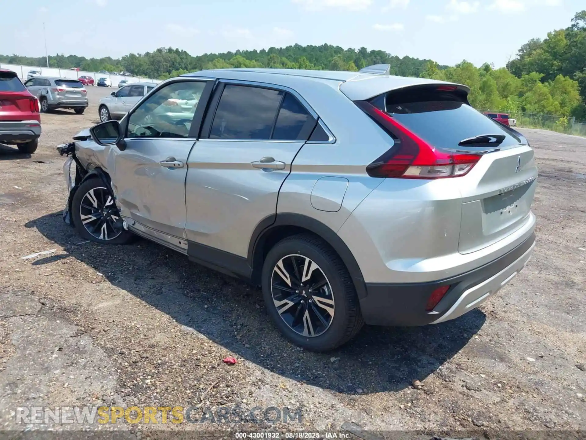 3 Photograph of a damaged car JA4ATWAAXSZ012235 MITSUBISHI ECLIPSE CROSS 2025