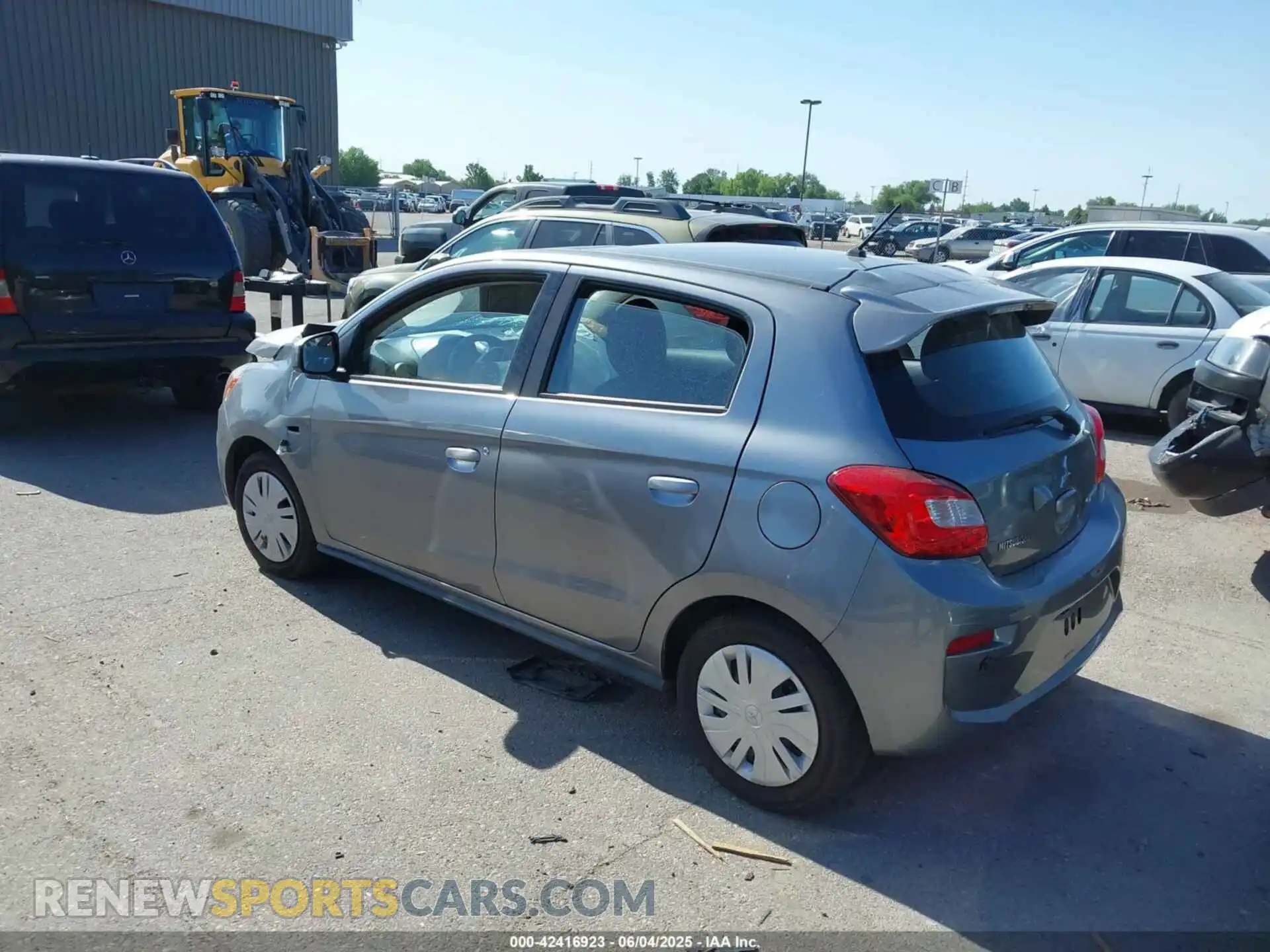 3 Фотография поврежденного автомобиля ML32A3HJ2KH005938 MITSUBISHI MIRAGE 2019