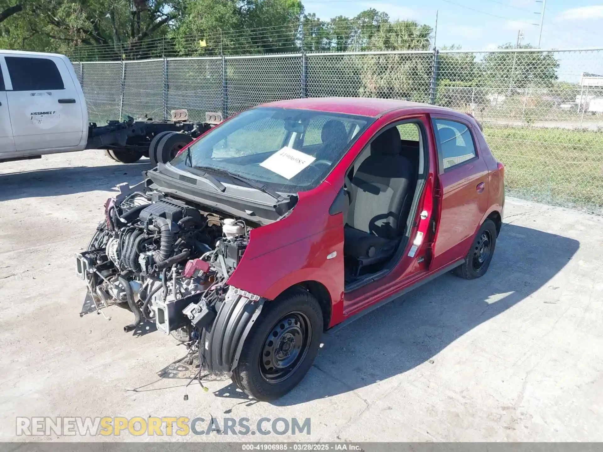 2 Photograph of a damaged car ML32A3HJ6KH001052 MITSUBISHI MIRAGE 2019