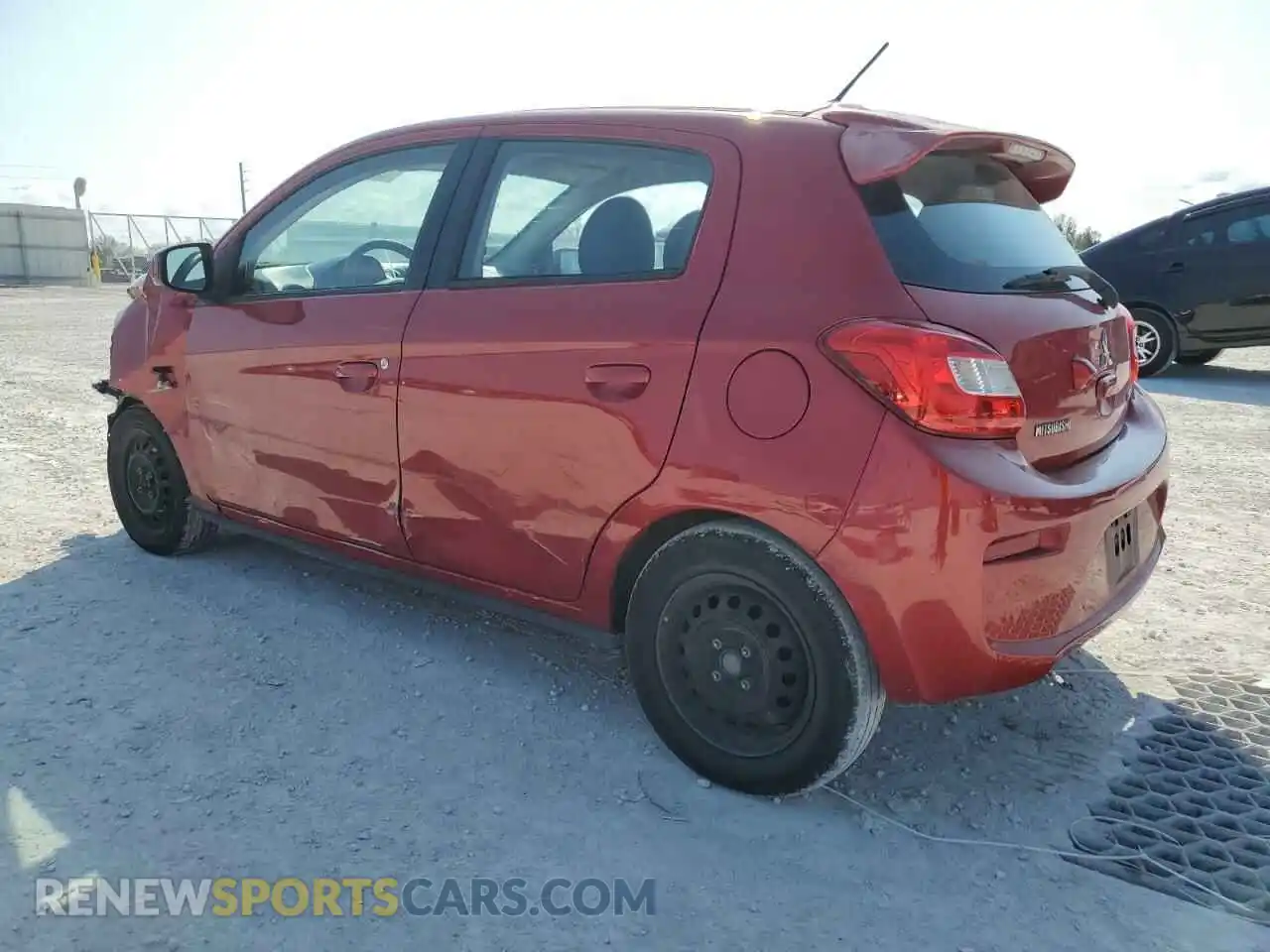 2 Photograph of a damaged car ML32A3HJ6KH003142 MITSUBISHI MIRAGE 2019
