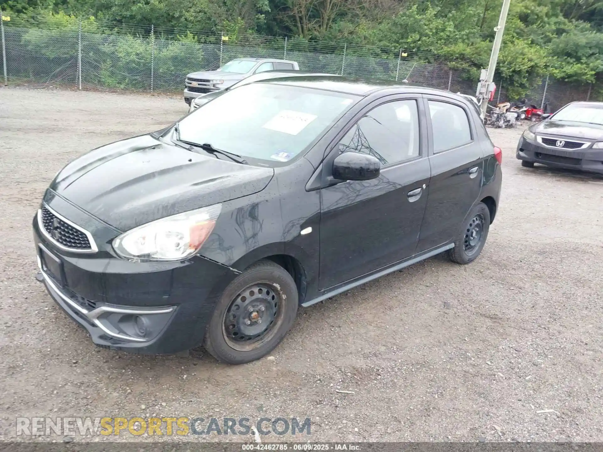 2 Photograph of a damaged car ML32A3HJ8KH014773 MITSUBISHI MIRAGE 2019