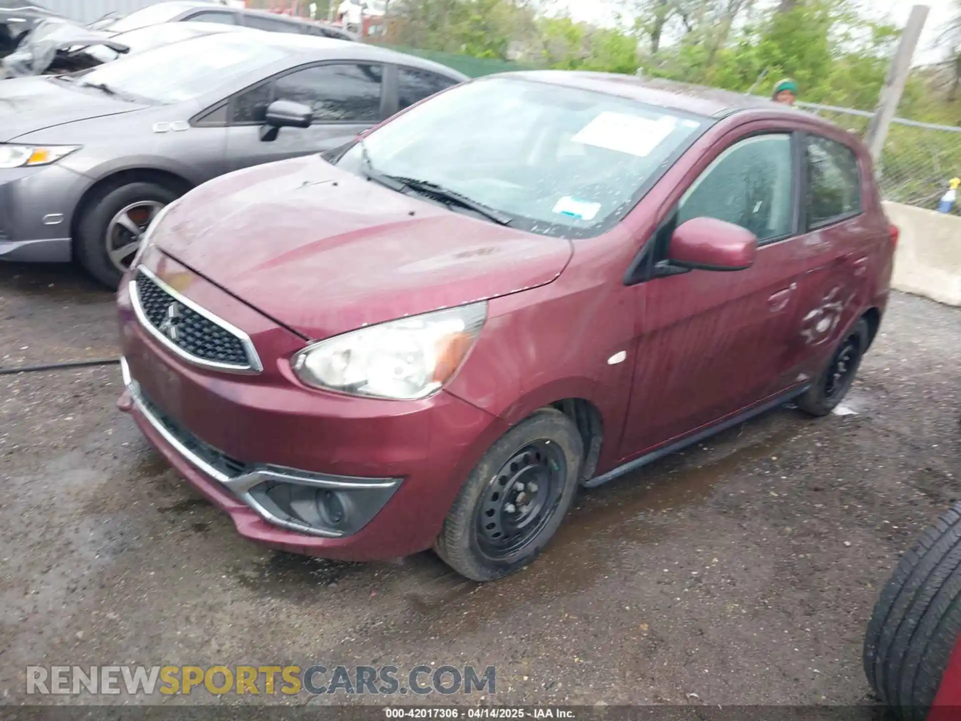 2 Photograph of a damaged car ML32A3HJ9KH013289 MITSUBISHI MIRAGE 2019