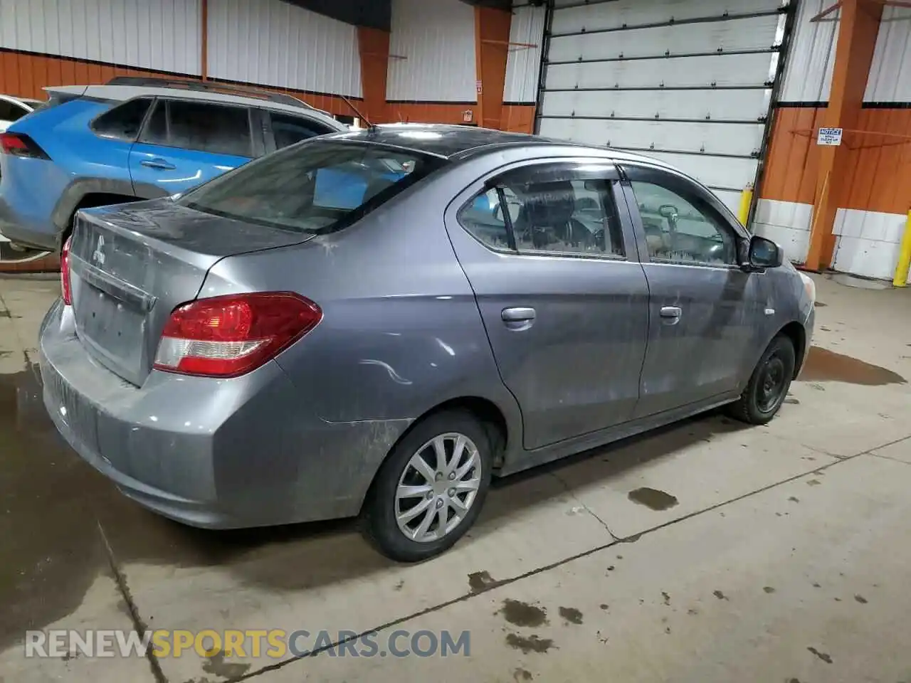 3 Photograph of a damaged car ML32F3FJ0KHF07080 MITSUBISHI MIRAGE 2019