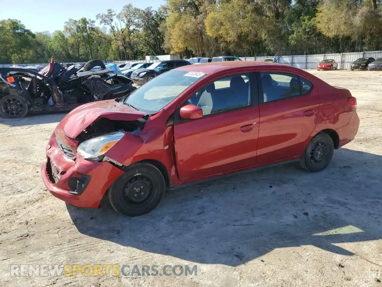 1 Photograph of a damaged car ML32F3FJ1KHF17794 MITSUBISHI MIRAGE 2019