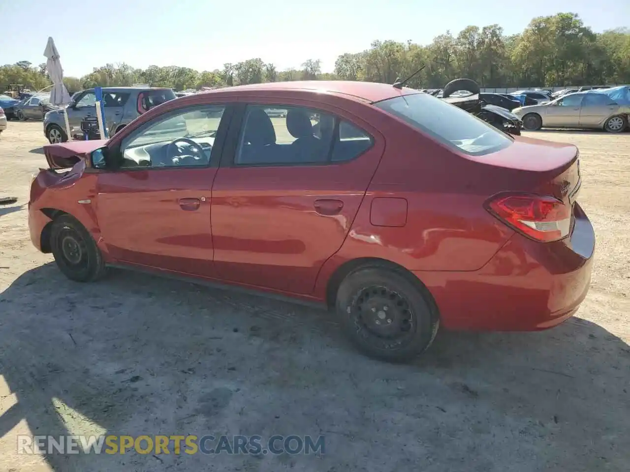 2 Photograph of a damaged car ML32F3FJ1KHF17794 MITSUBISHI MIRAGE 2019