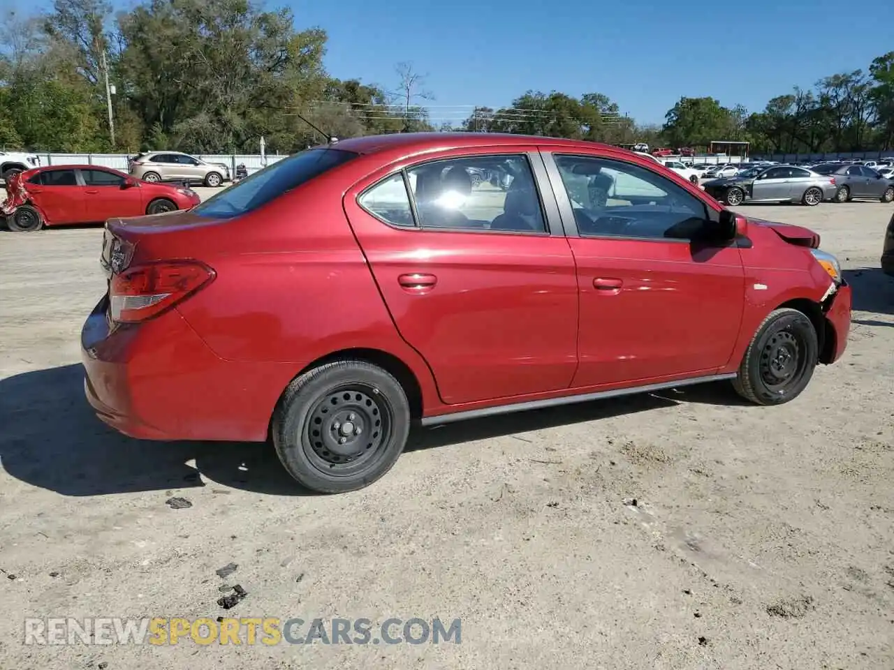 3 Photograph of a damaged car ML32F3FJ1KHF17794 MITSUBISHI MIRAGE 2019