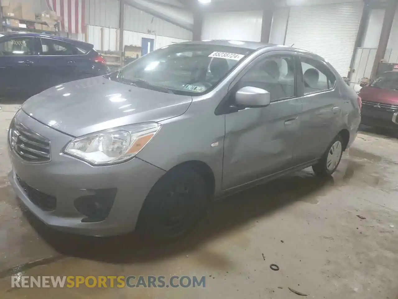 1 Photograph of a damaged car ML32F3FJ2KHF00244 MITSUBISHI MIRAGE 2019