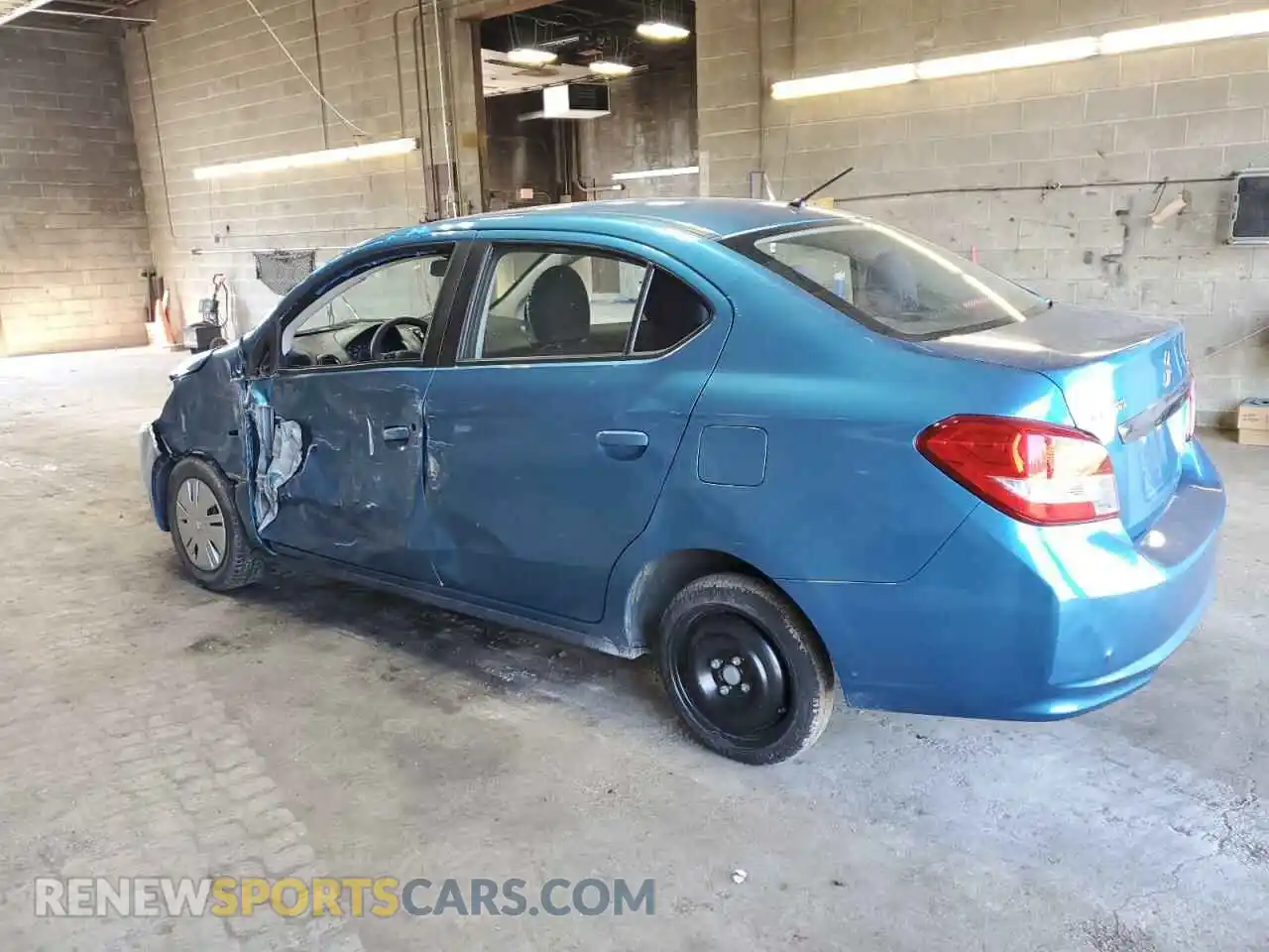 2 Photograph of a damaged car ML32F3FJ2KHF00809 MITSUBISHI MIRAGE 2019